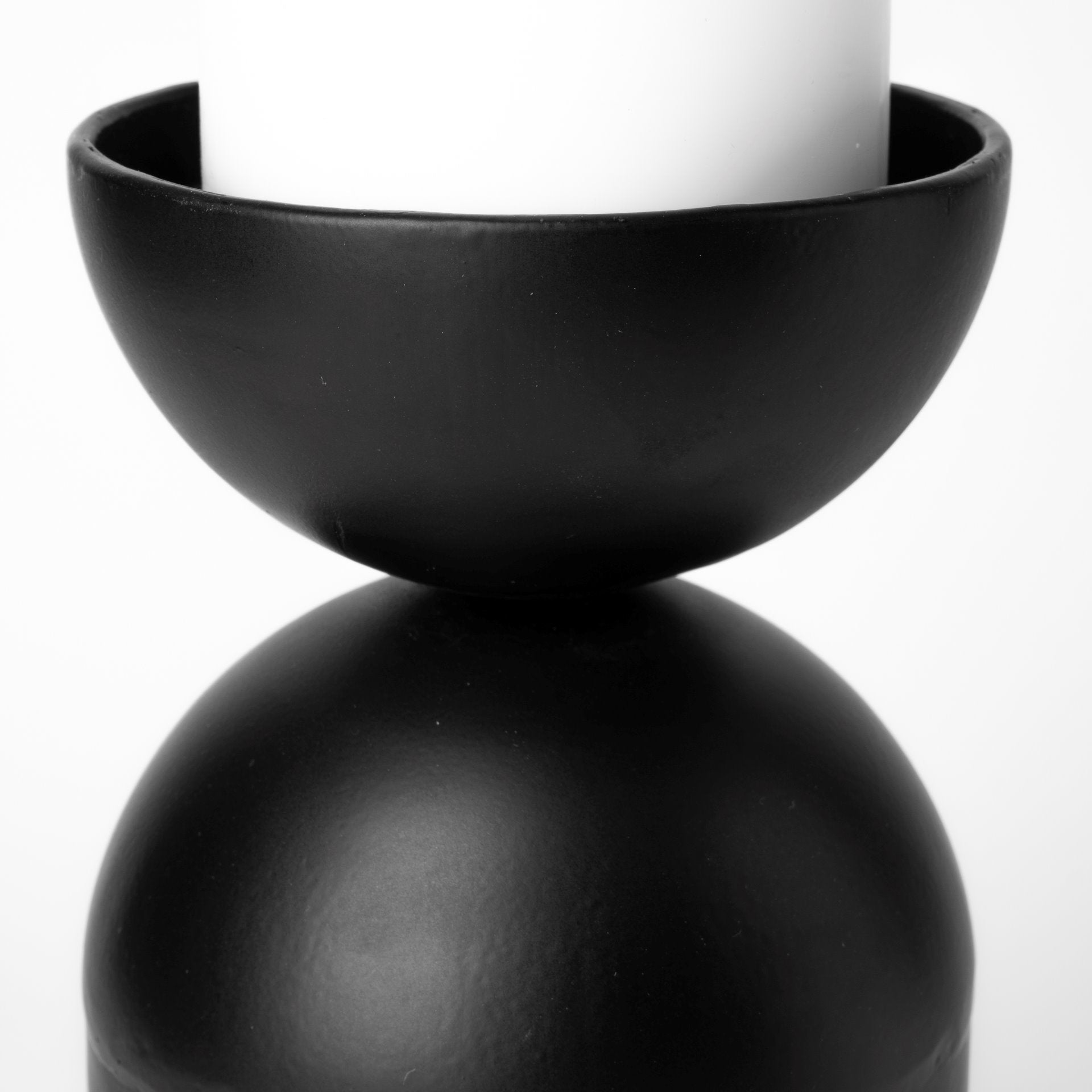 Mercana Alex 4.5" x 4.5" x 13.4" Metal Candle Holder