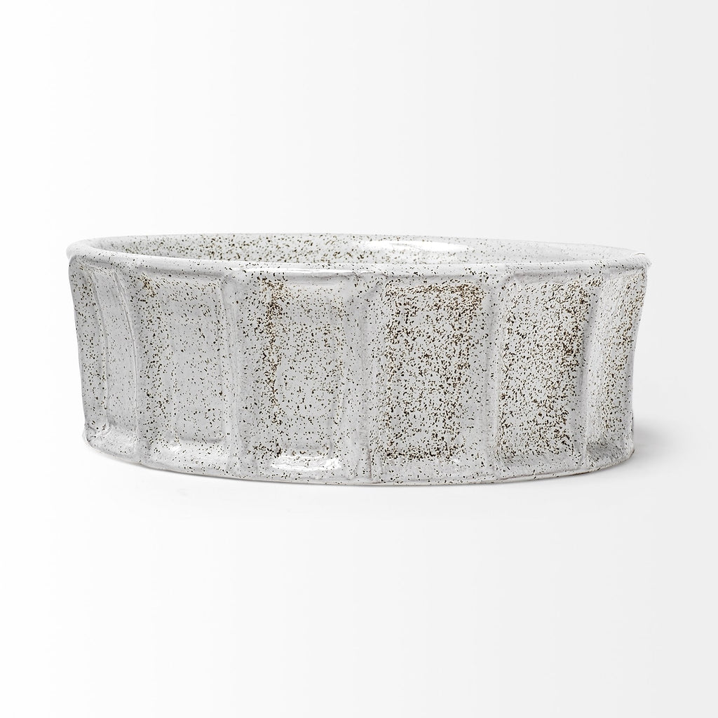 Mercana Silone 9.4" x 9.4" x 3.1" Ceramic Bowl