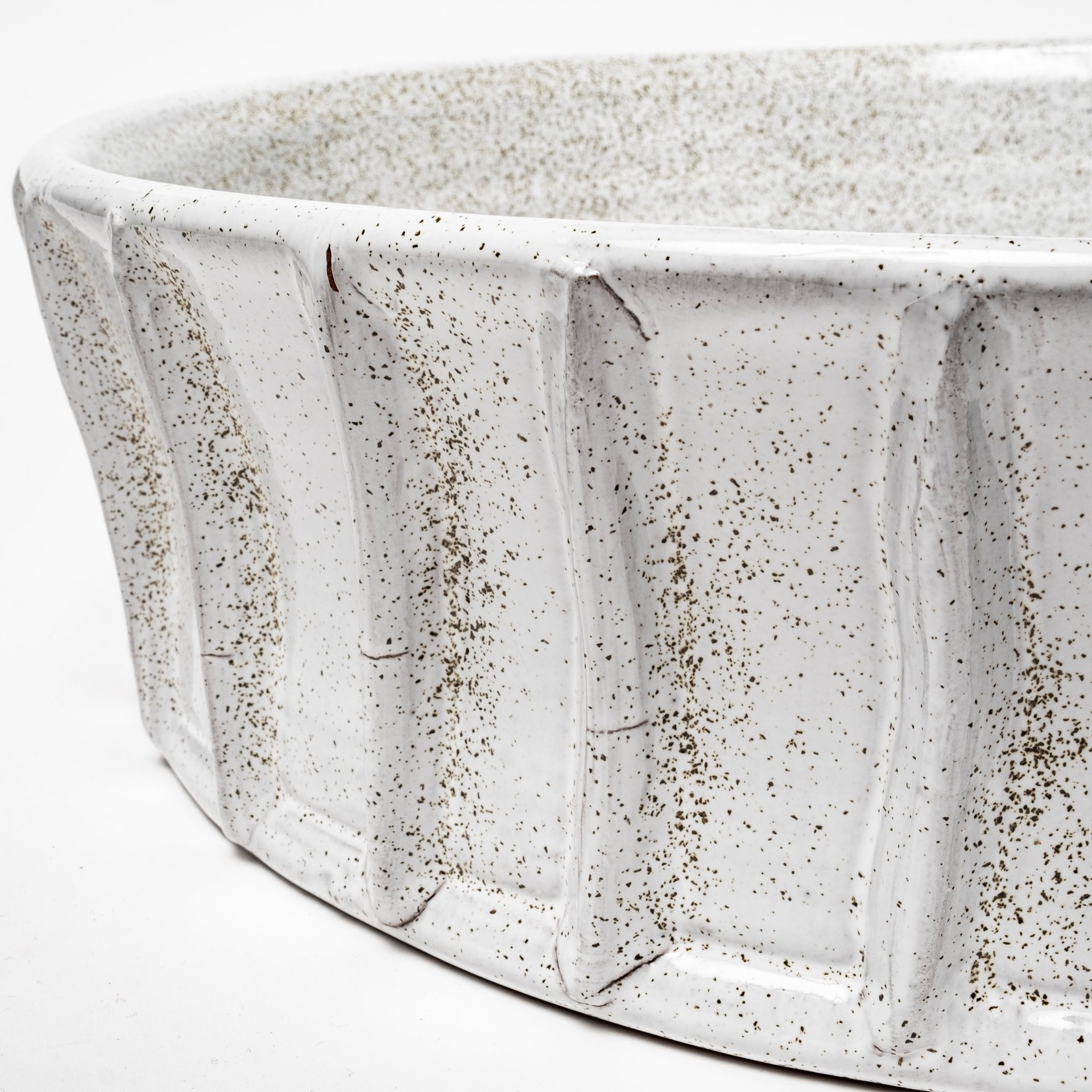 Mercana Silone 16.1" x 16.1" x 4.3" Ceramic Bowl