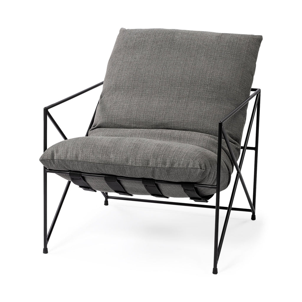 Mercana Leonidas 28.7" x 29.9" x 24" Fabric Side Chair