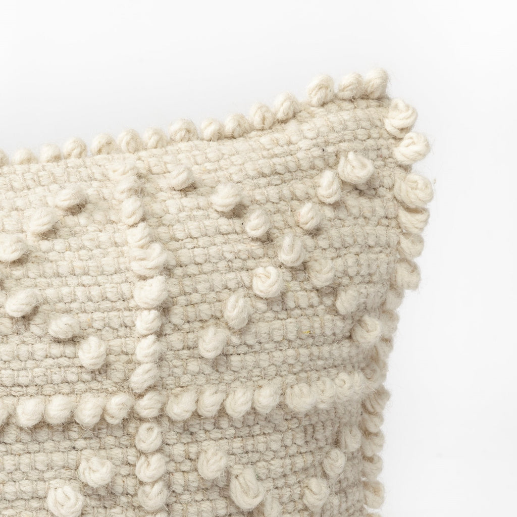 Mercana Leroy 18" x 18" x 0.1" Wool Blend Pillow cover