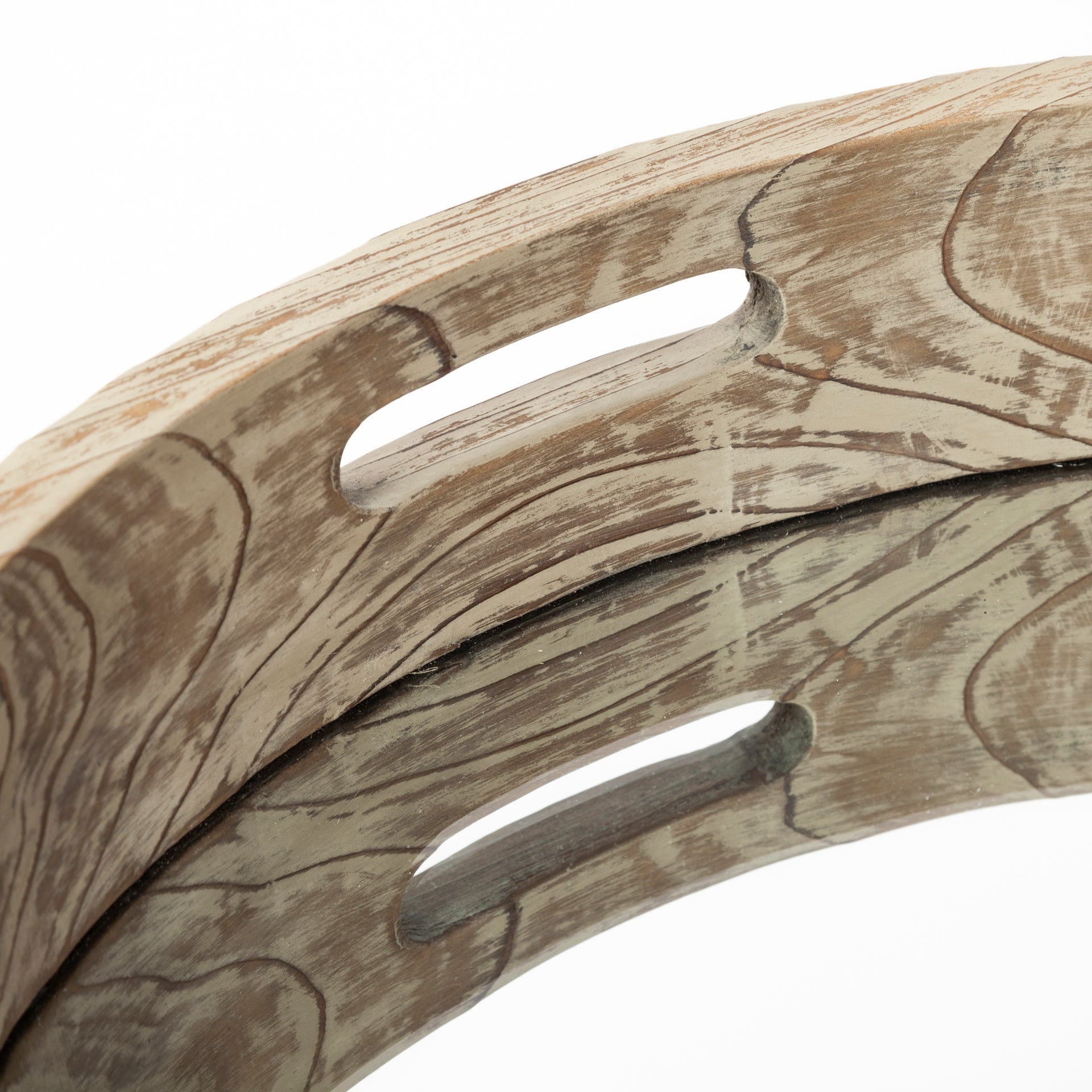 Mercana Whittier 20.1" x 3.5" x 20.1" Wood Tray