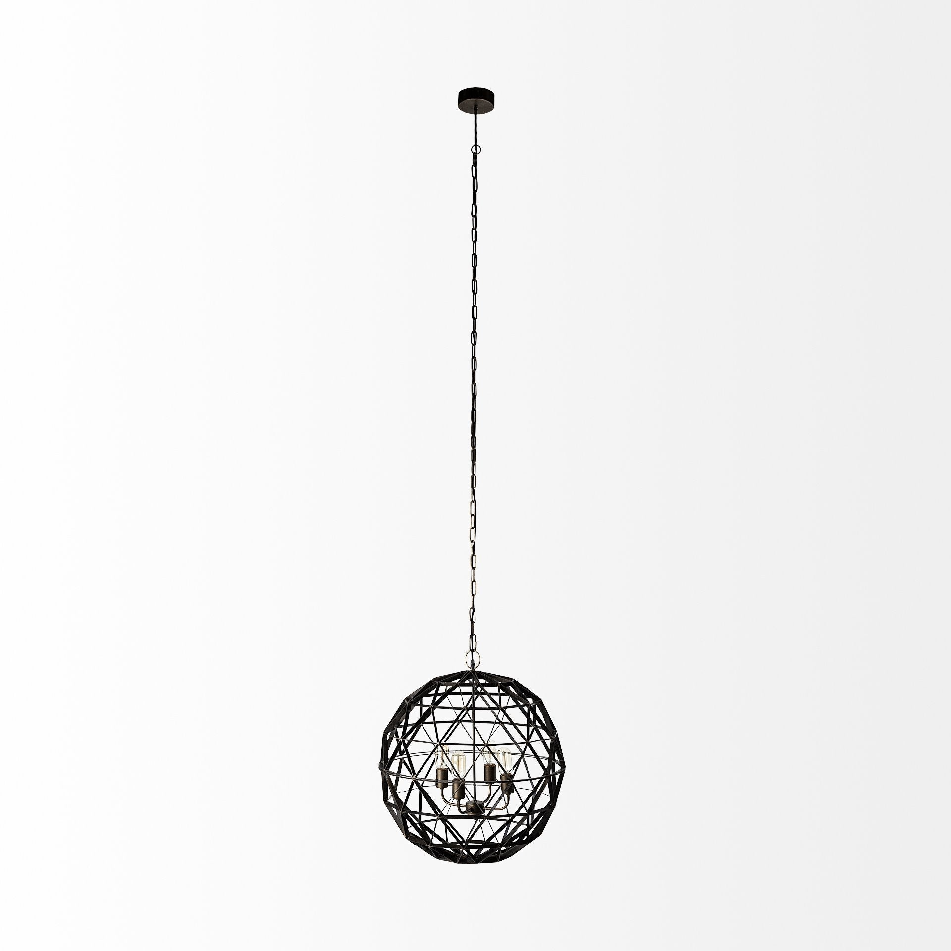 Mercana Dyson 22.5" x 22.5" x 22.5" Metal Chandelier
