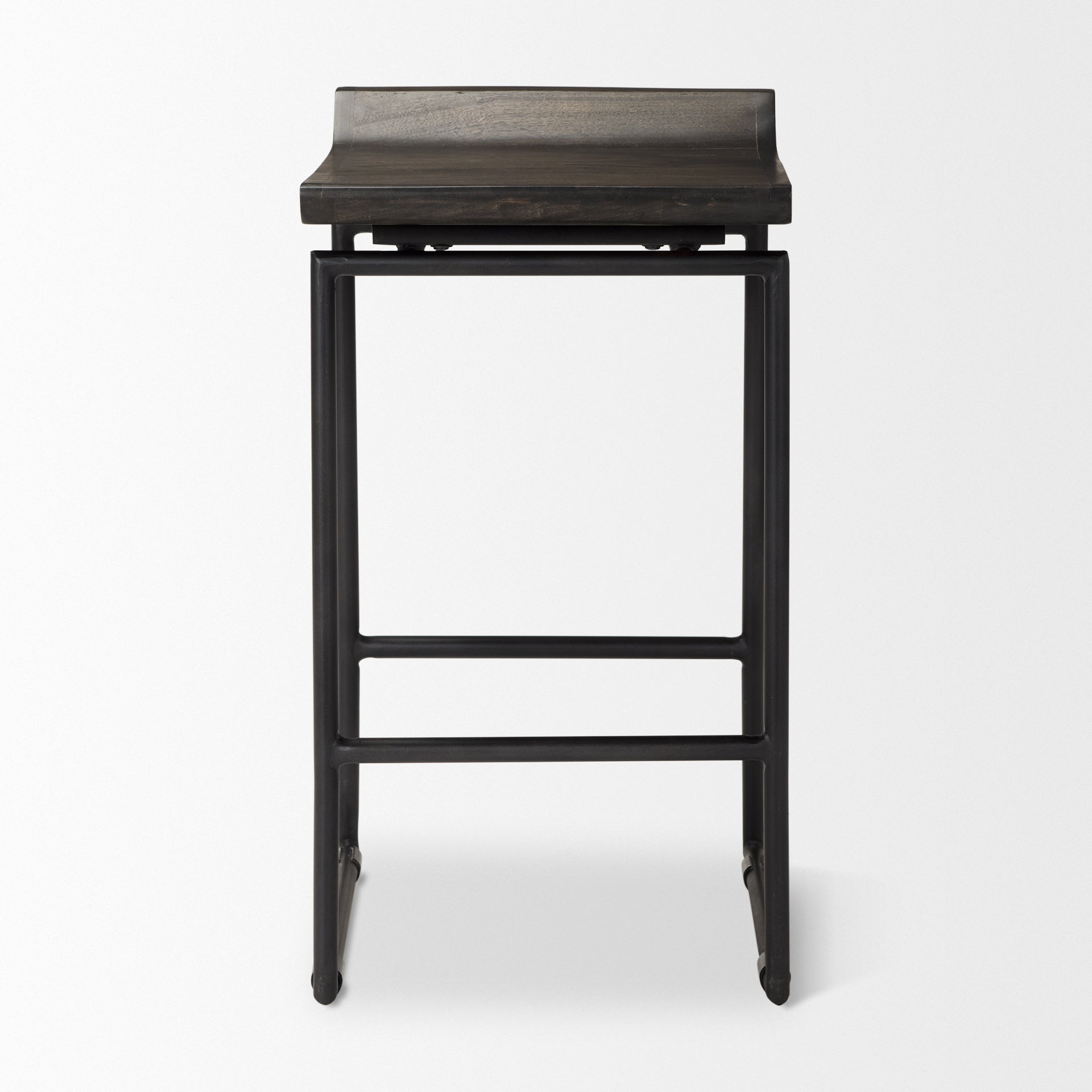 Mercana Givens 14" x 15.5" x 25.8" Metal Stool