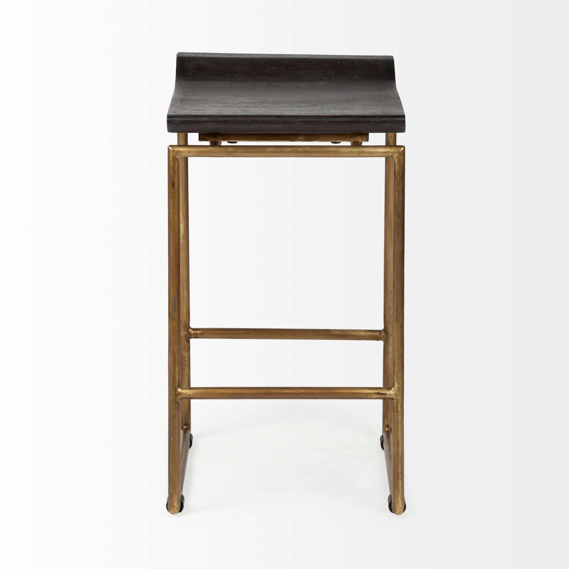 Mercana Givens 14" x 15.5" x 26" Solid Wood Counter Stool