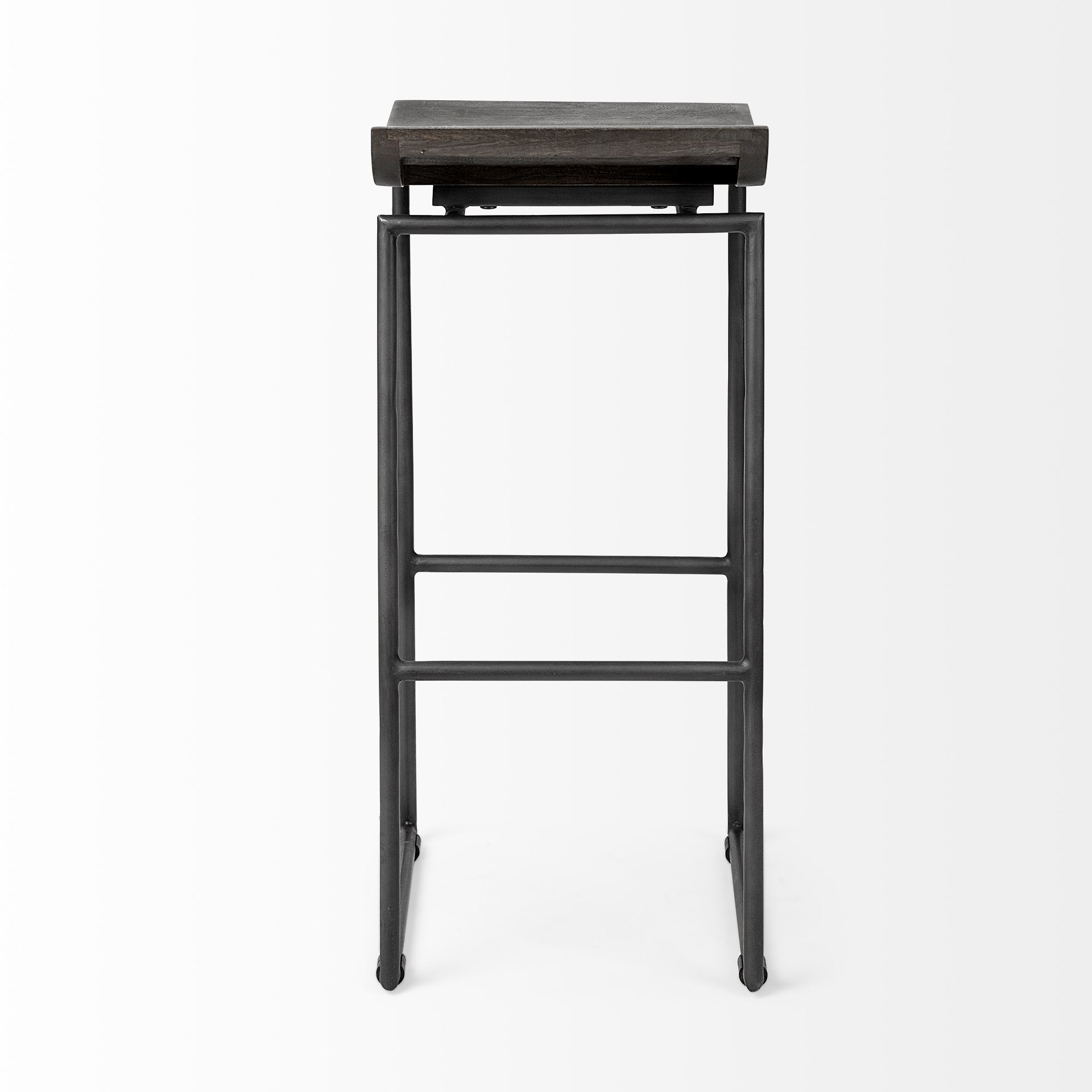 Mercana Givens 14" x 15.5" x 32" Solid Wood Counter Stool