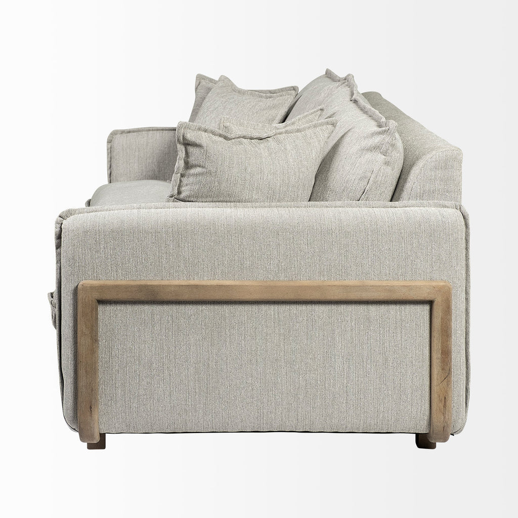 Mercana Roy 83.9" x 40.9" x 32.9" Polyester Standard Sofa