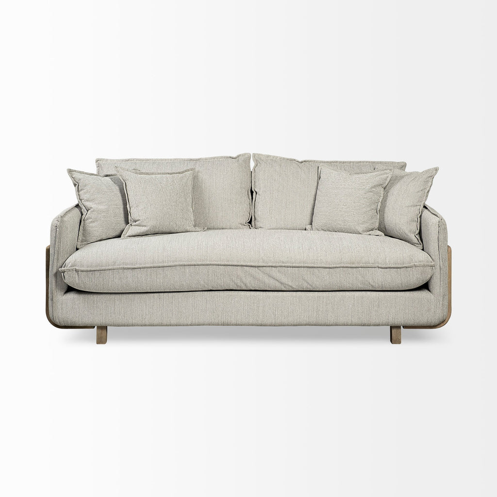 Mercana Roy 83.9" x 40.9" x 32.9" Polyester Standard Sofa