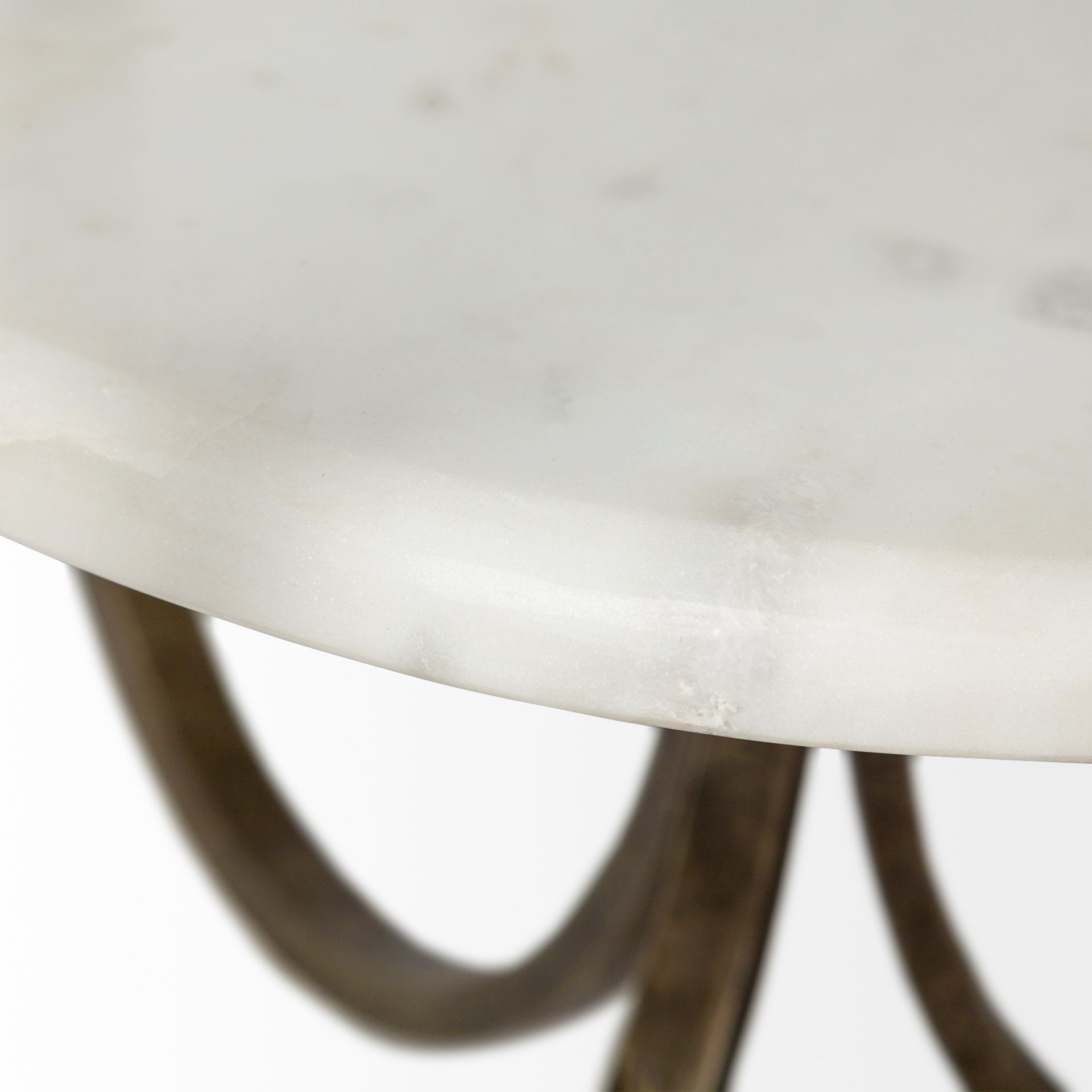 Mercana Reinhardt 20" x 20" x 24" Metal Side Table