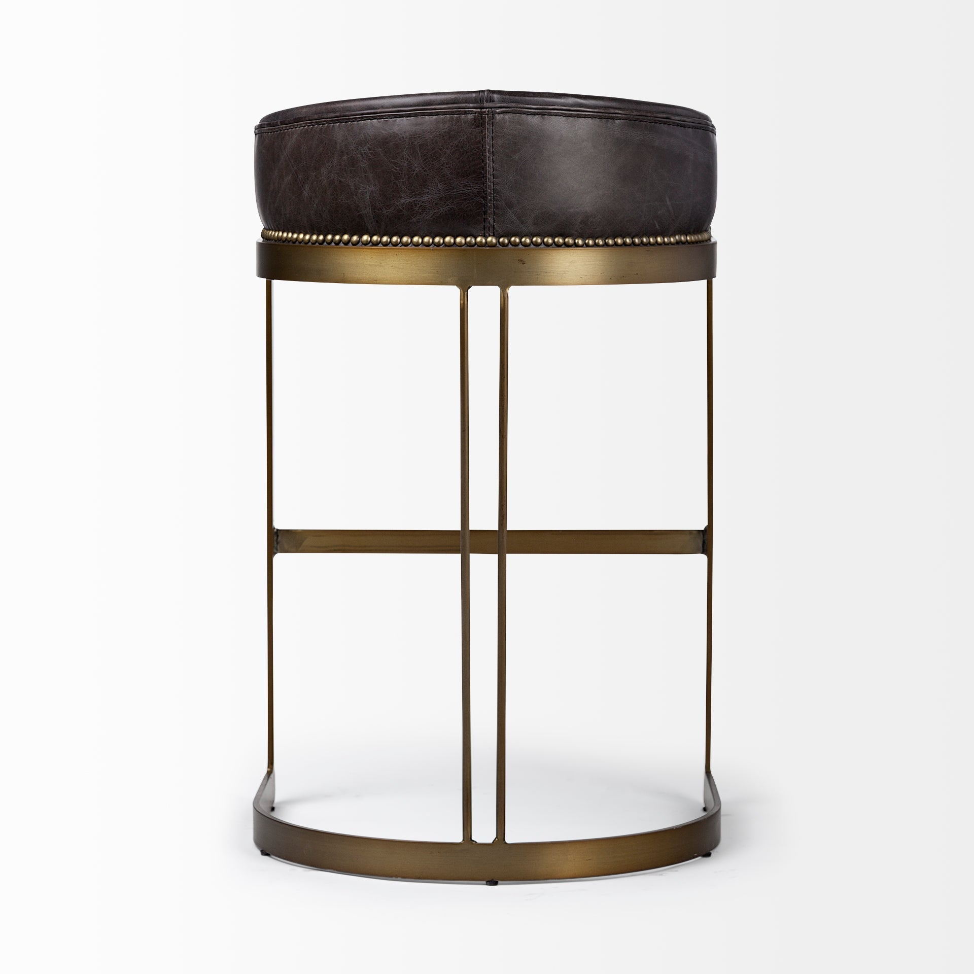 Mercana Hollyfield 20.5" x 19.7" x 32.7" Metal Stool
