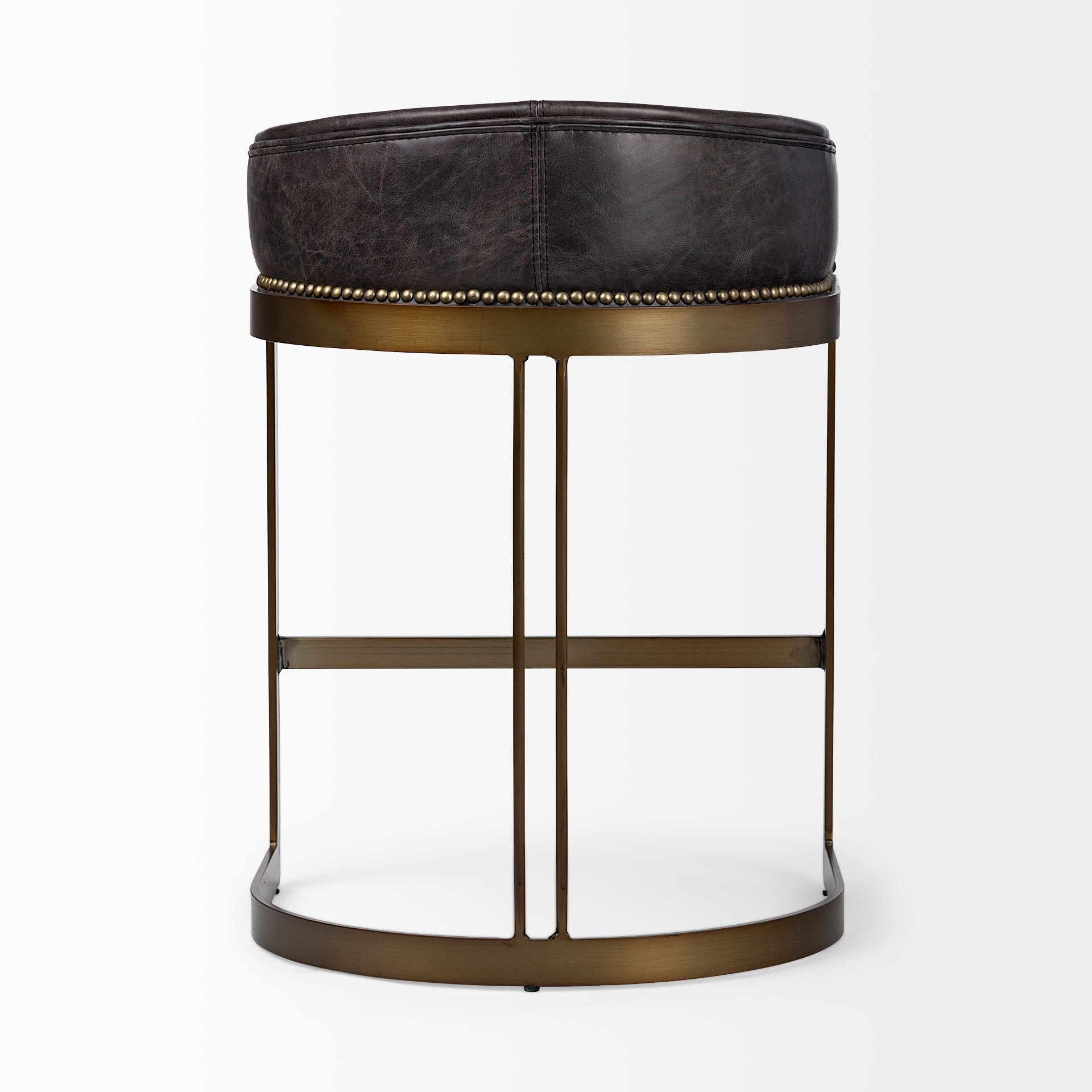 Mercana Hollyfield 20.5" x 19.7" x 28.7" Metal Stool