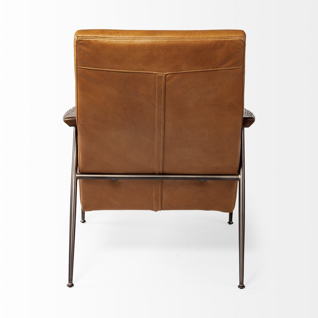 Mercana Grosjean 27.6" x 37" x 34.6" Metal Side Chair