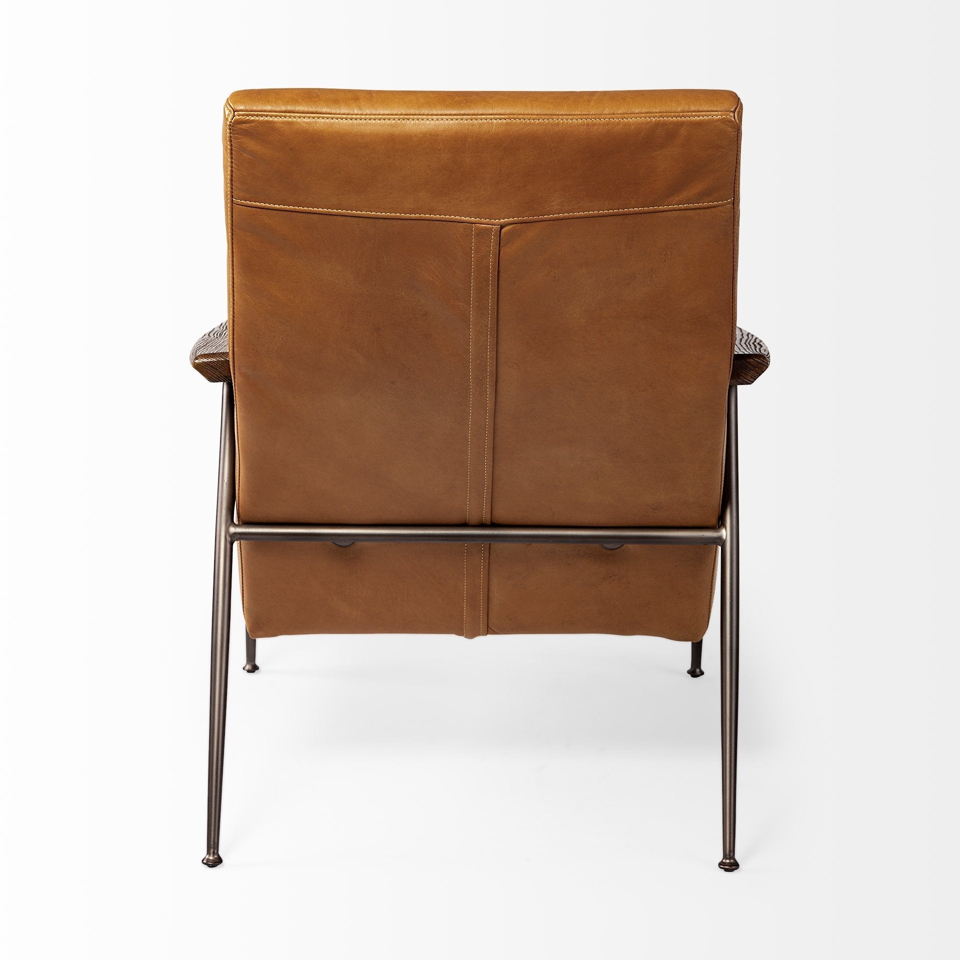 Mercana Grosjean 27.6" x 37" x 34.6" Metal Side Chair