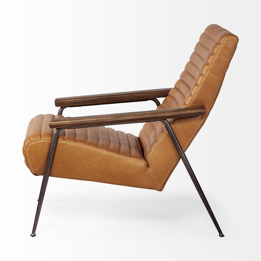 Mercana Grosjean 27.6" x 37" x 34.6" Metal Side Chair