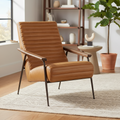 Mercana Grosjean 27.6" x 37" x 34.6" Metal Side Chair