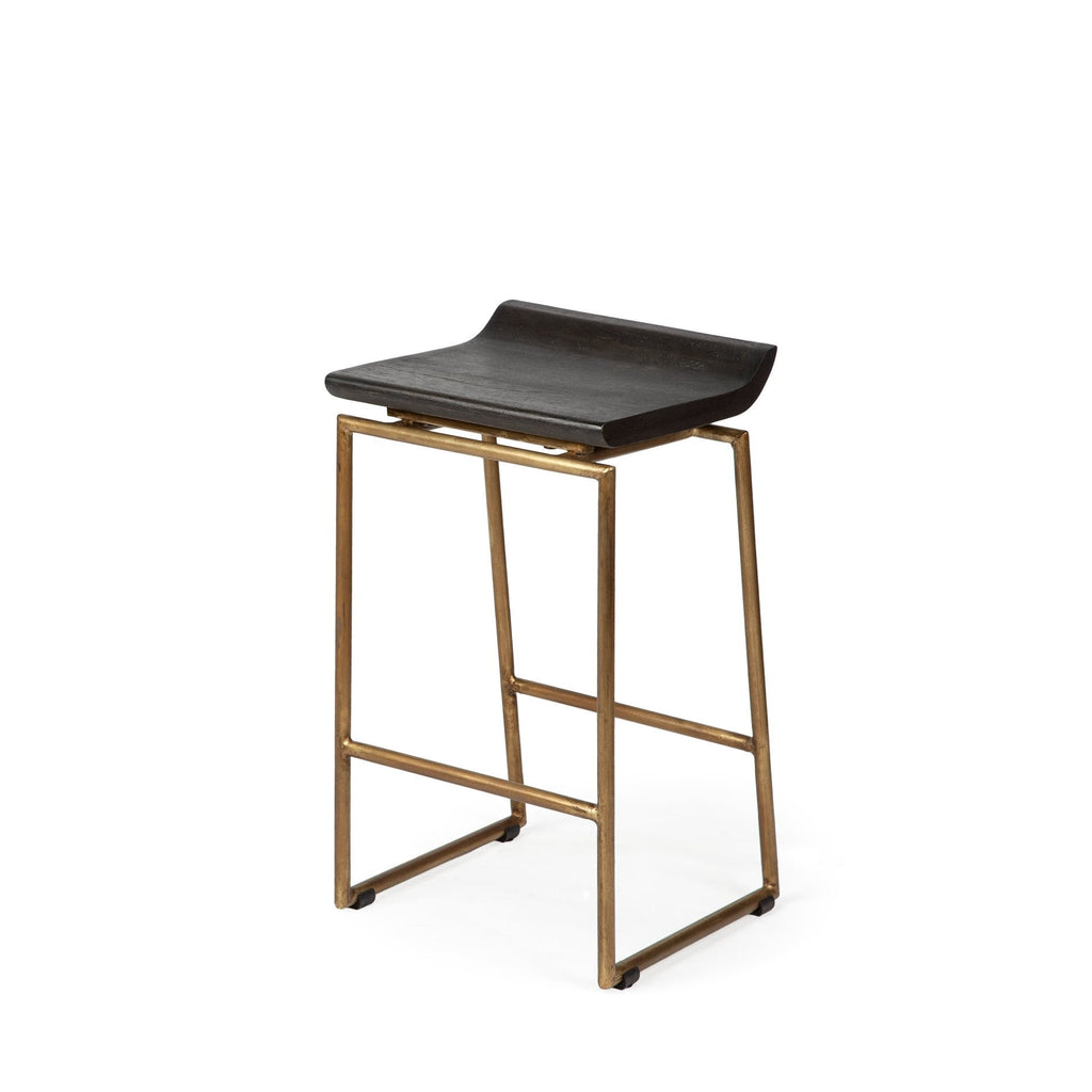 Mercana Givens 14" x 15.5" x 26" Solid Wood Counter Stool