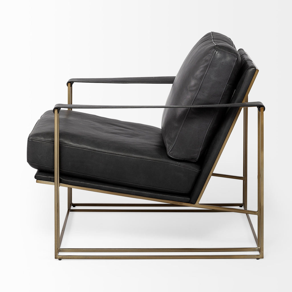 Mercana Watson 30" x 34.3" x 29.1" Iron Side Chair