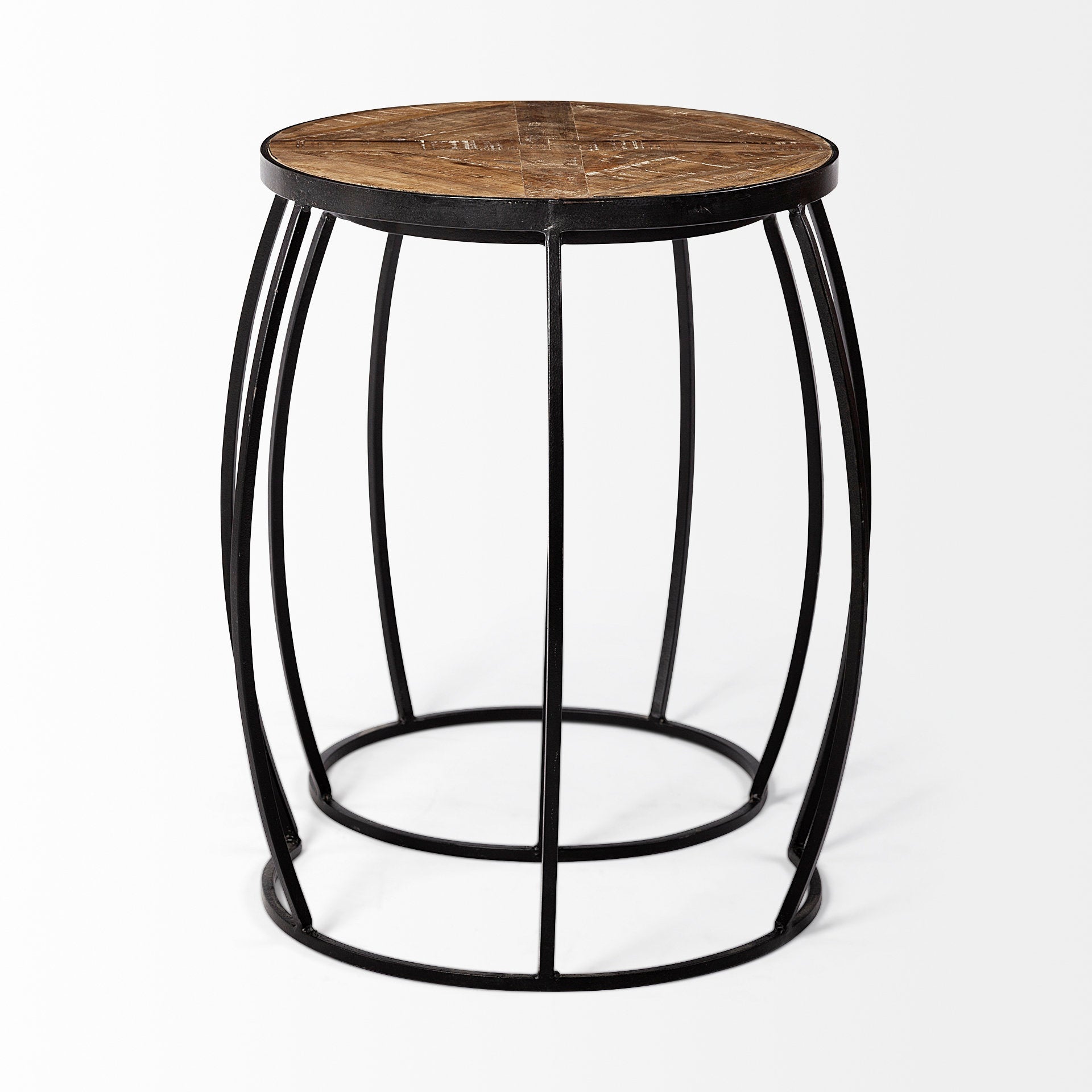 Mercana Clapp 23" x 21.5" x 26" Metal Side Table