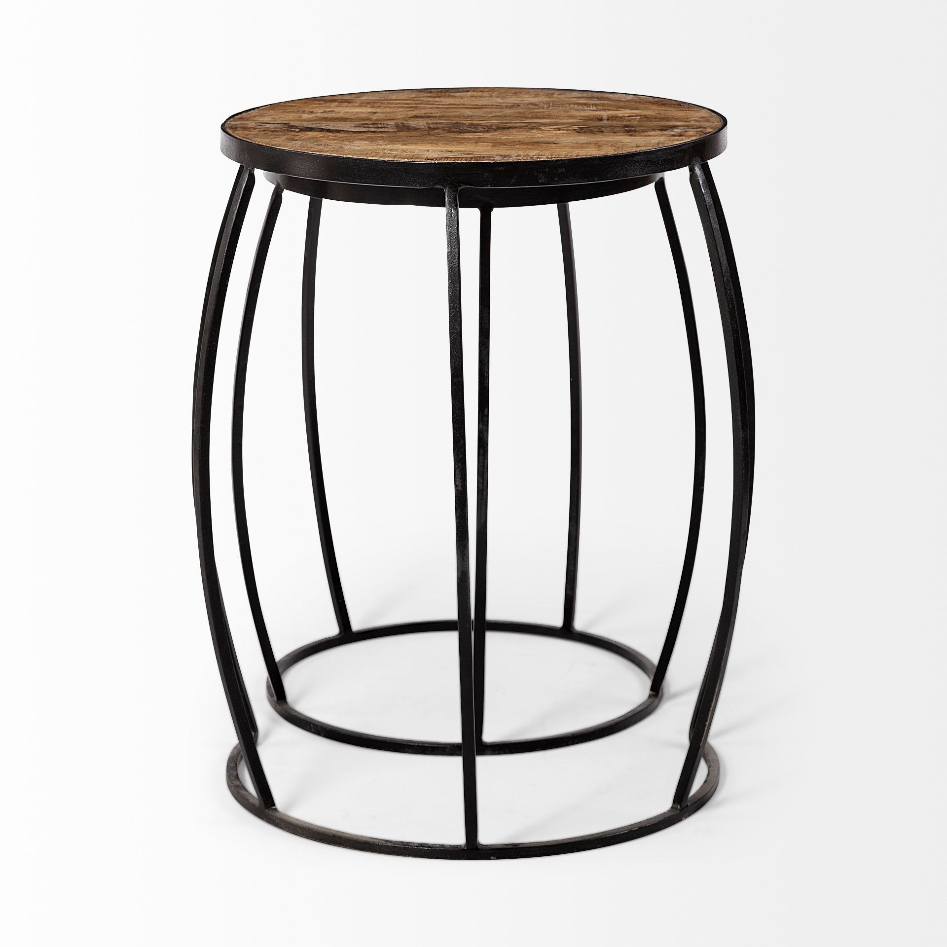 Mercana Clapp 23" x 21.5" x 26" Metal Side Table