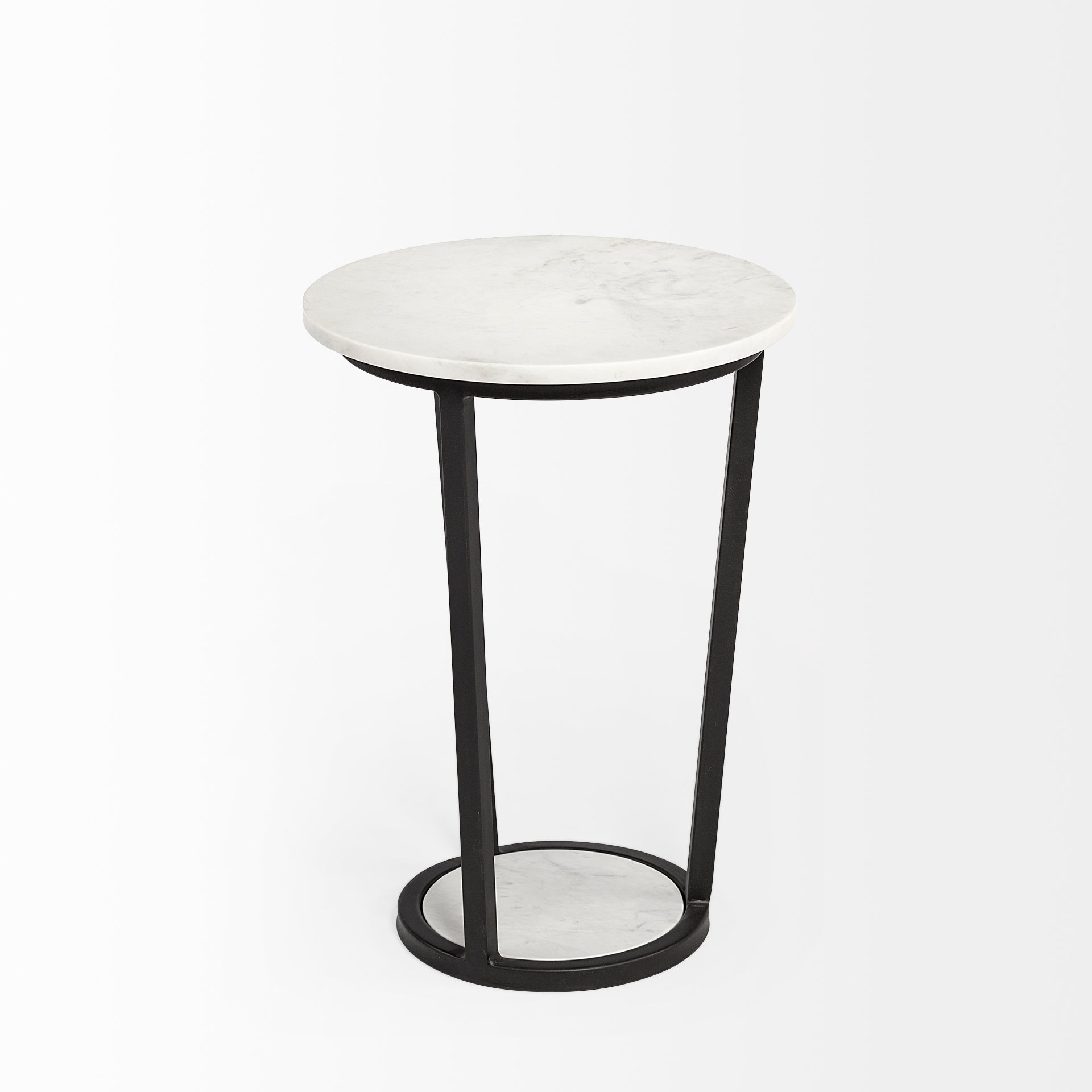Mercana Bombola 15" x 15" x 21" Metal Side Table