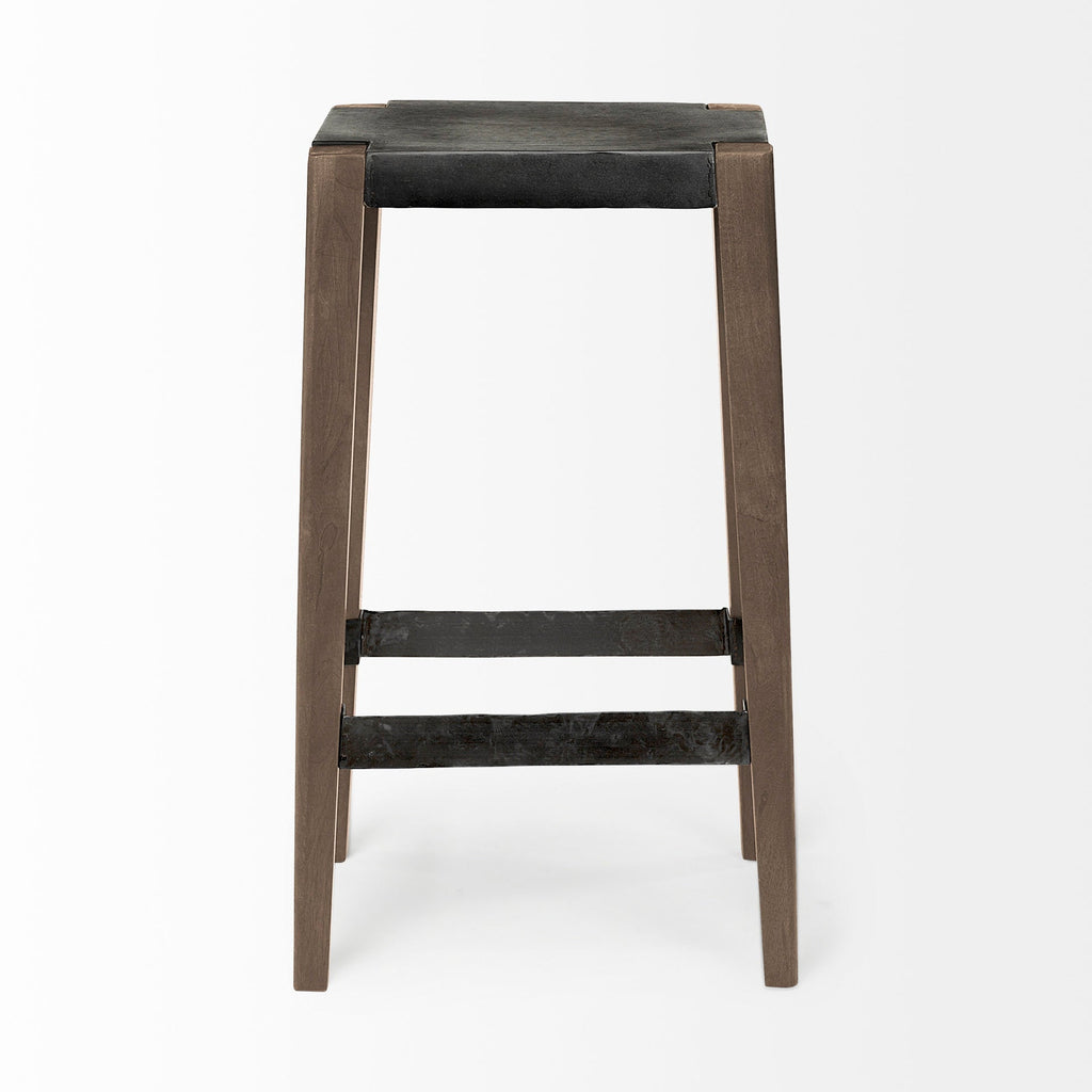 Mercana Nell 18" x 14" x 30" Solid Wood Stool