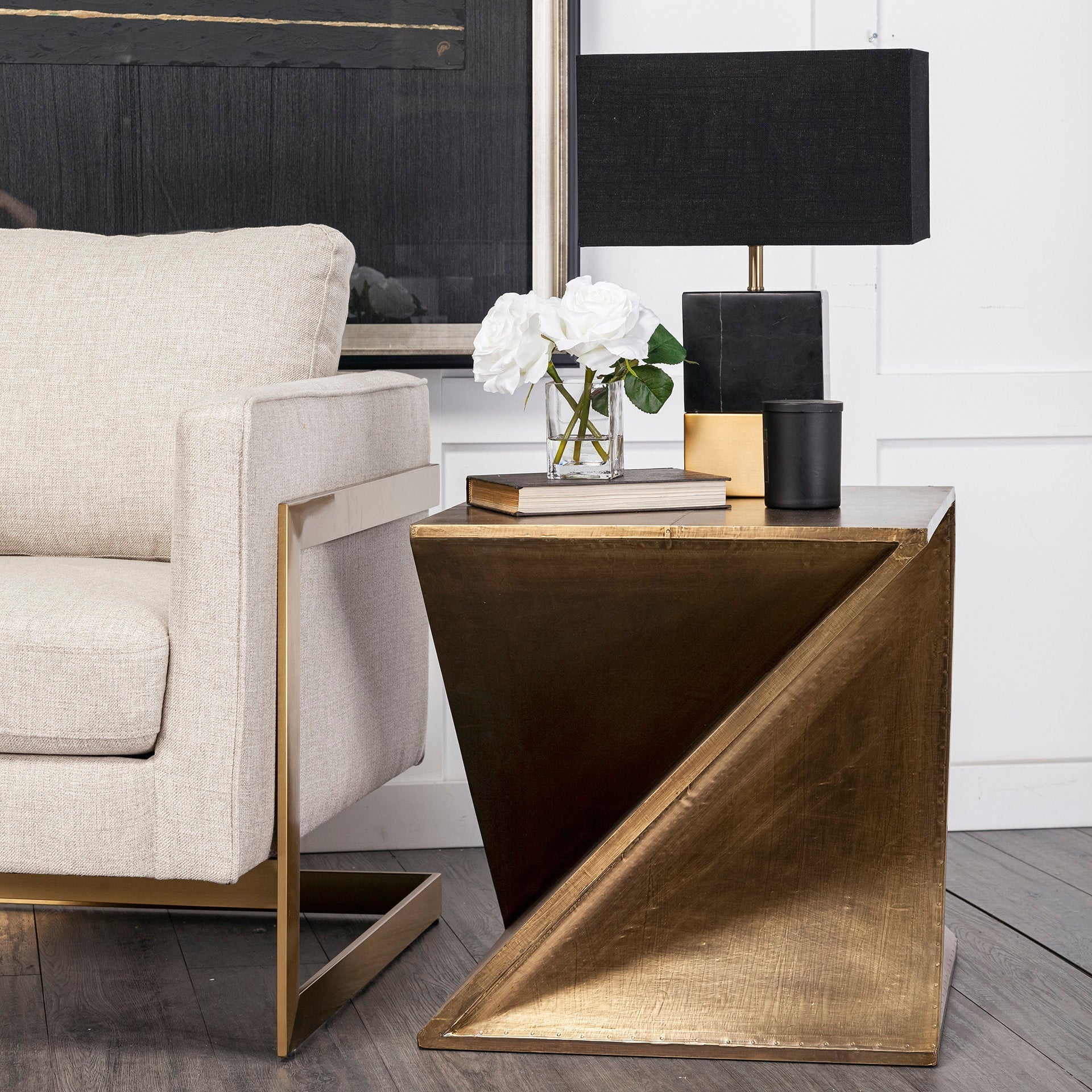 Mercana Zelda 20" x 20" x 20.8" Side Table