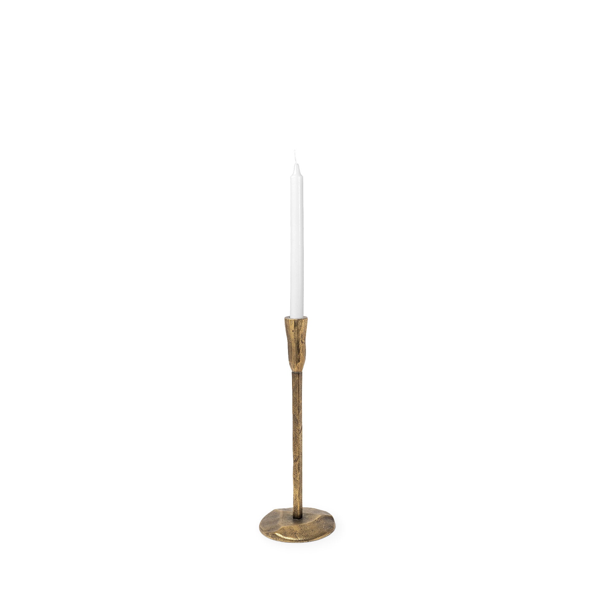 Mercana Levit 5" x 5" x 14" Metal Candle Holder