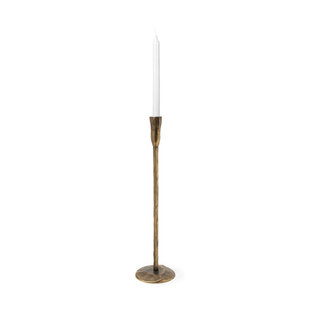 Mercana Levit 5" x 5" x 20" Metal Candle Holder
