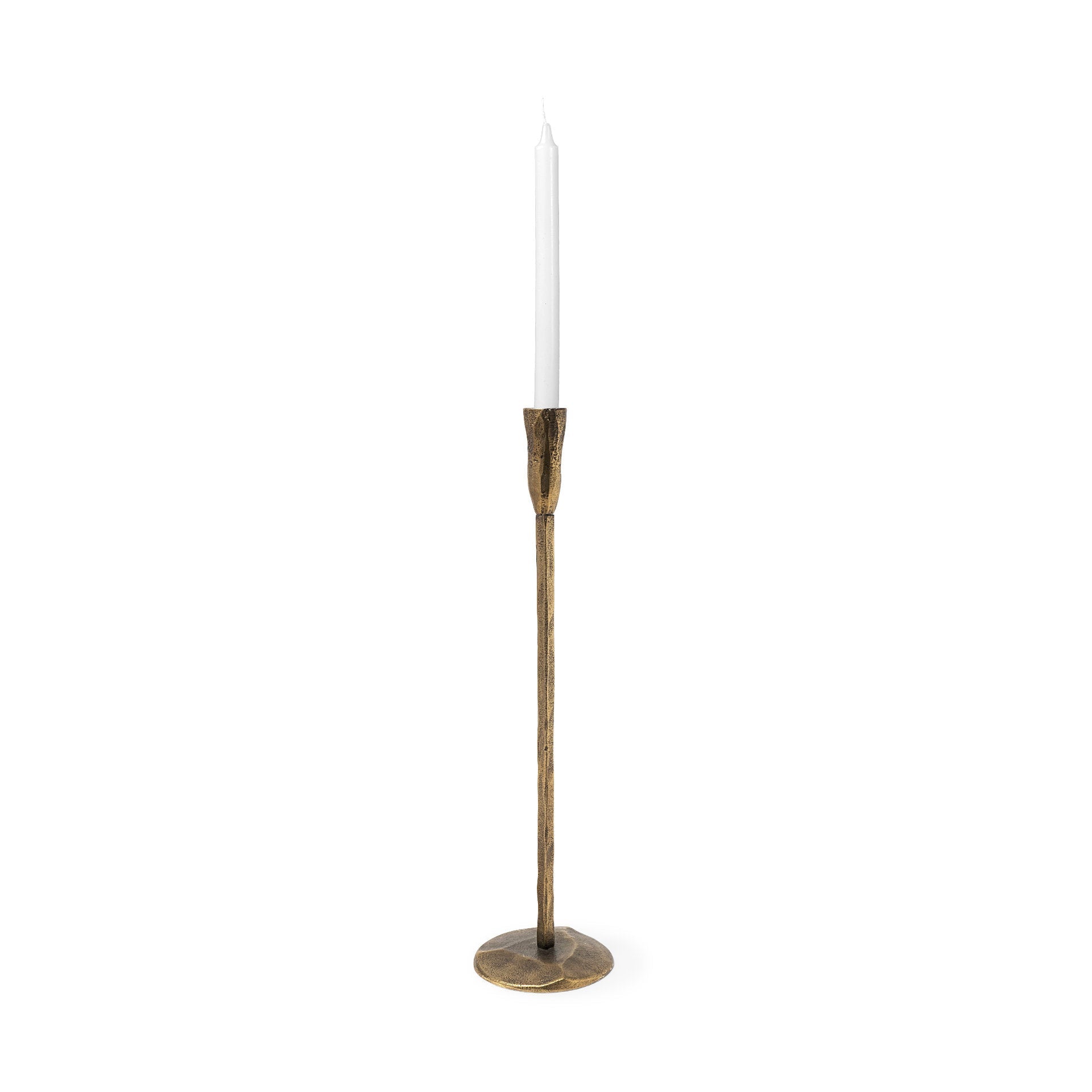 Mercana Levit 5" x 5" x 20" Metal Candle Holder