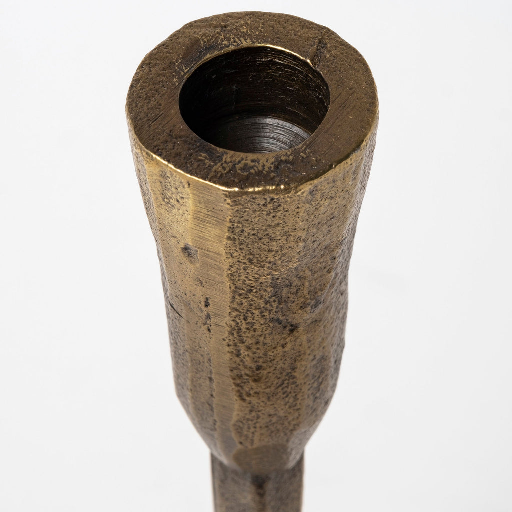 Mercana Levit 5" x 5" x 20" Metal Candle Holder