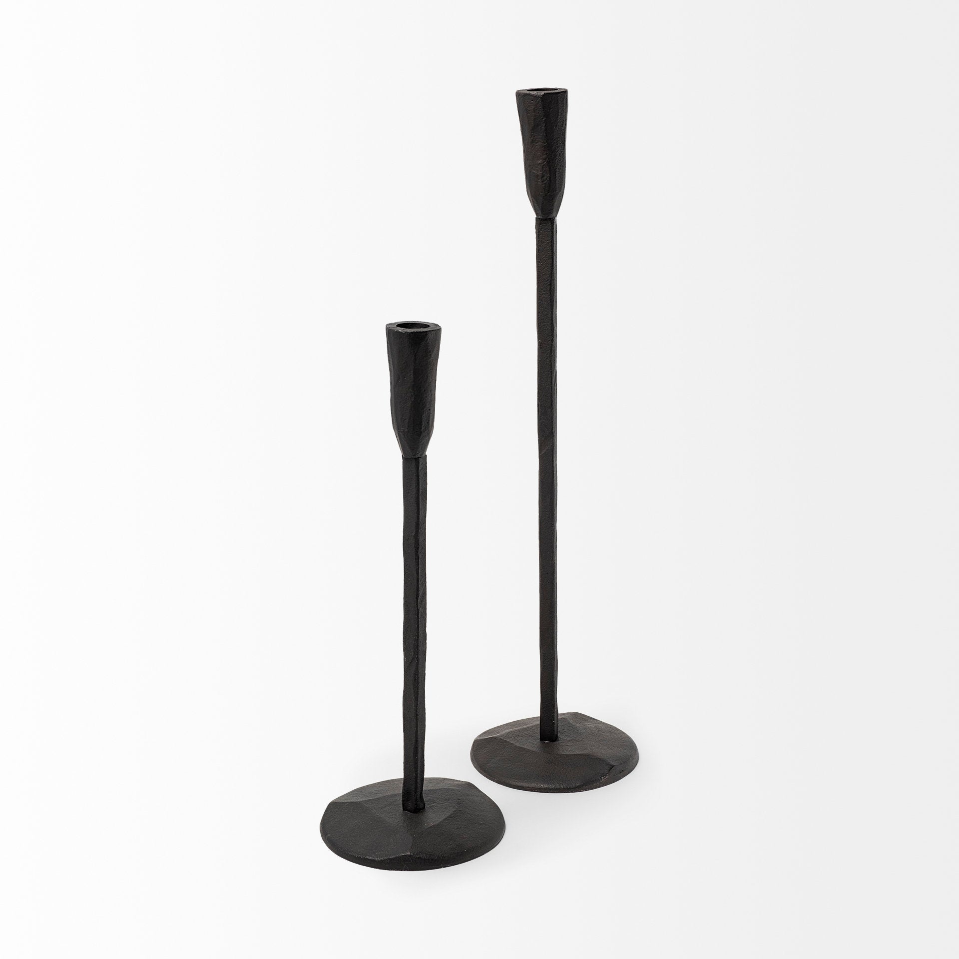 Mercana Levit 5" x 5" x 14" Metal Candle Holder