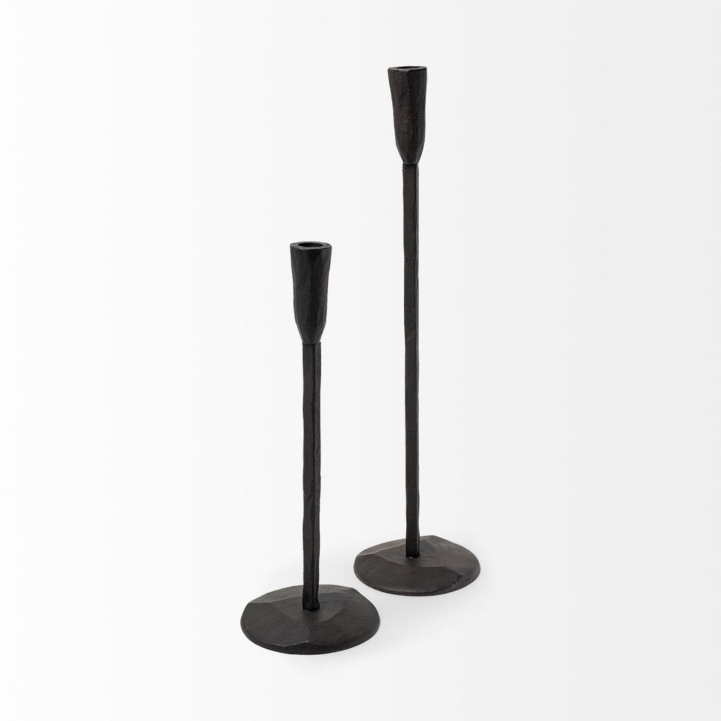 Mercana Levit 5" x 5" x 20" Metal Candle Holder