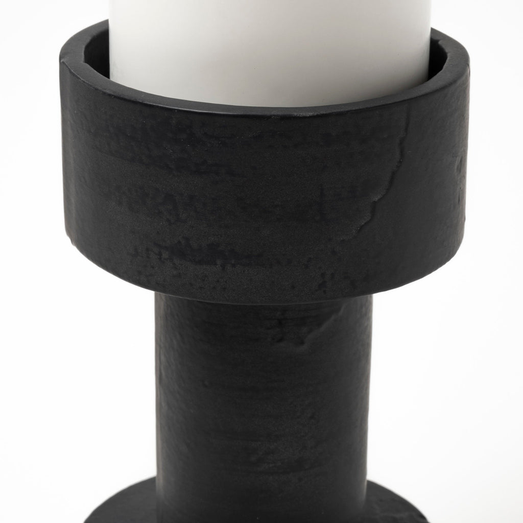 Mercana Bolton 3.9" x 3.9" x 10.6" Metal Candle Holder