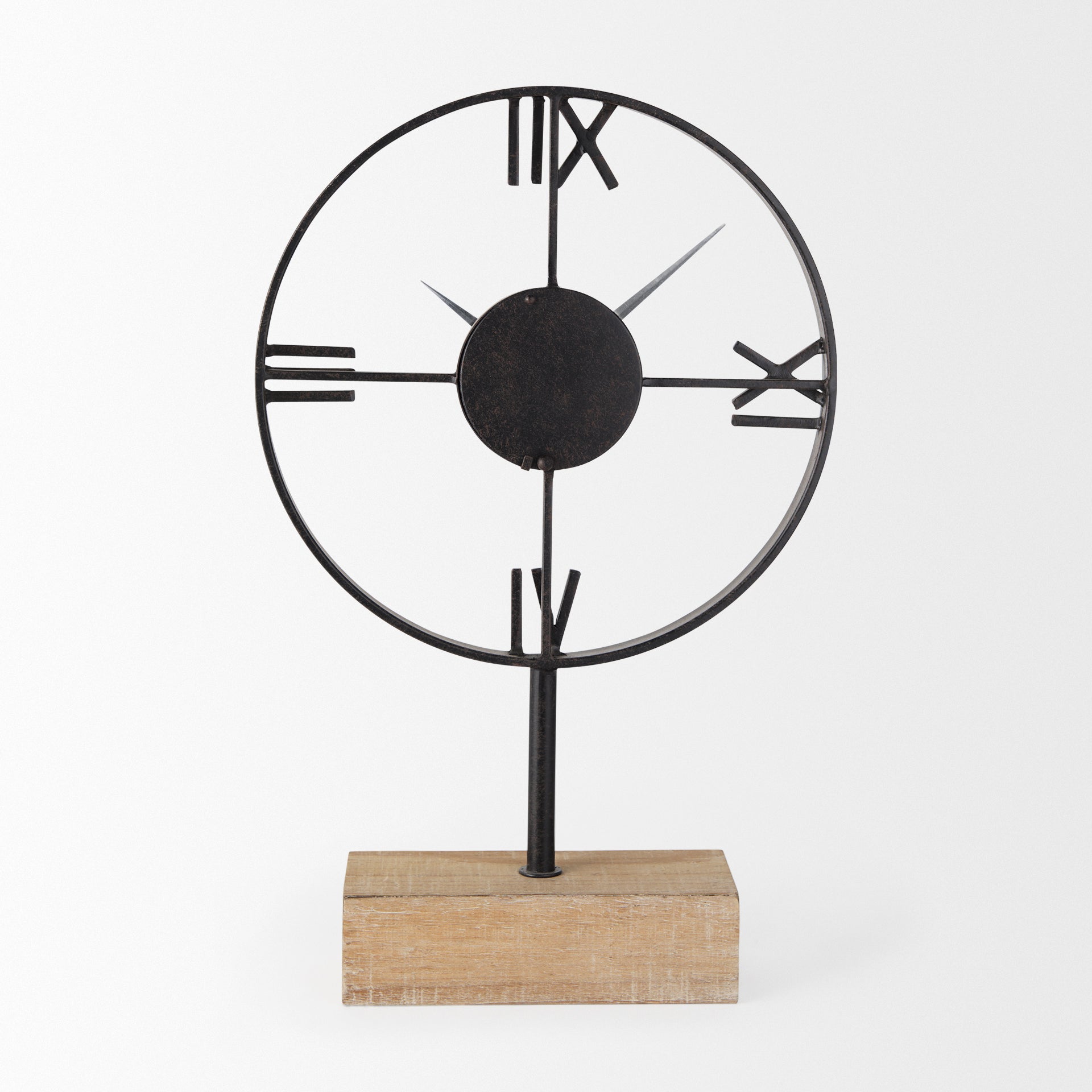 Mercana Oris 11.4" x 3.1" x 17.7" Table Clock