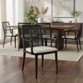 Mercana Clara 22.6" x 23.8" x 33.9" Solid Wood Dining Chair