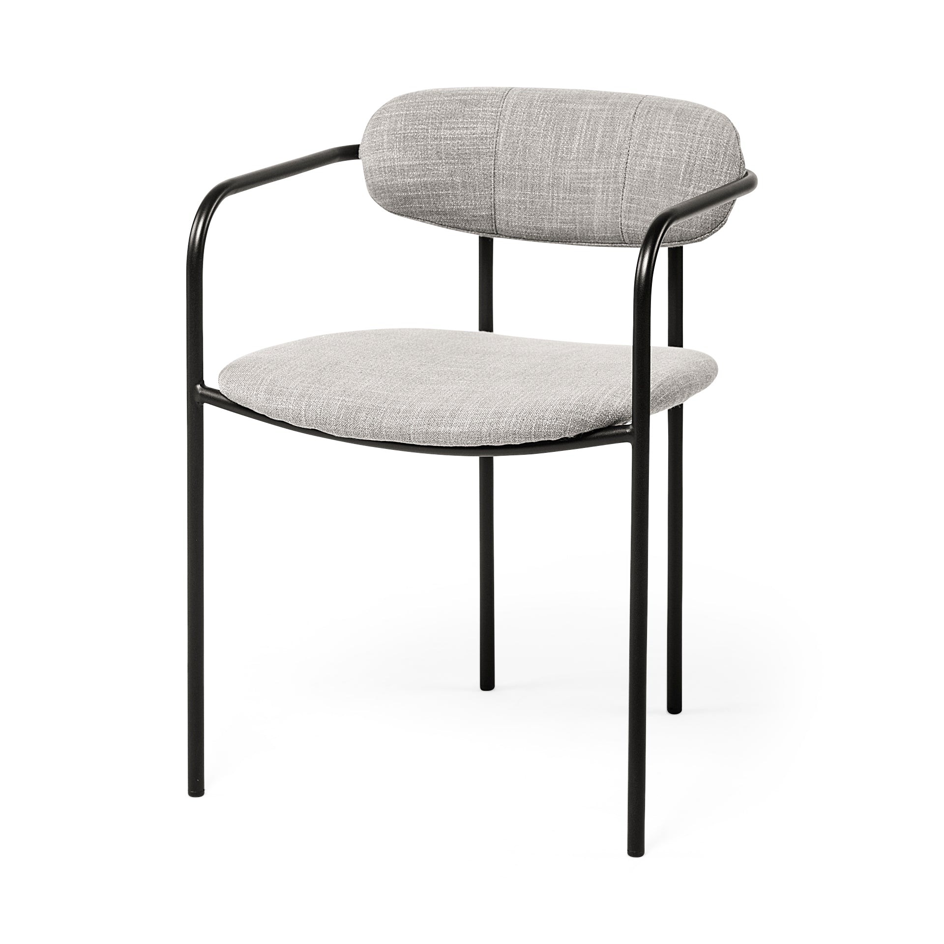 Mercana Parker 21.7" x 21.3" x 28.7" Metal Dining Chair (Set of 2)