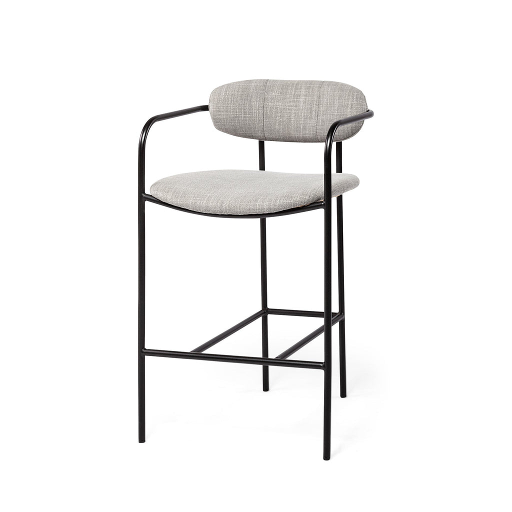 Mercana Parker 21.3" x 20.9" x 36" Metal Stool