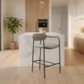 Mercana Parker 21.3" x 20.9" x 36" Metal Stool