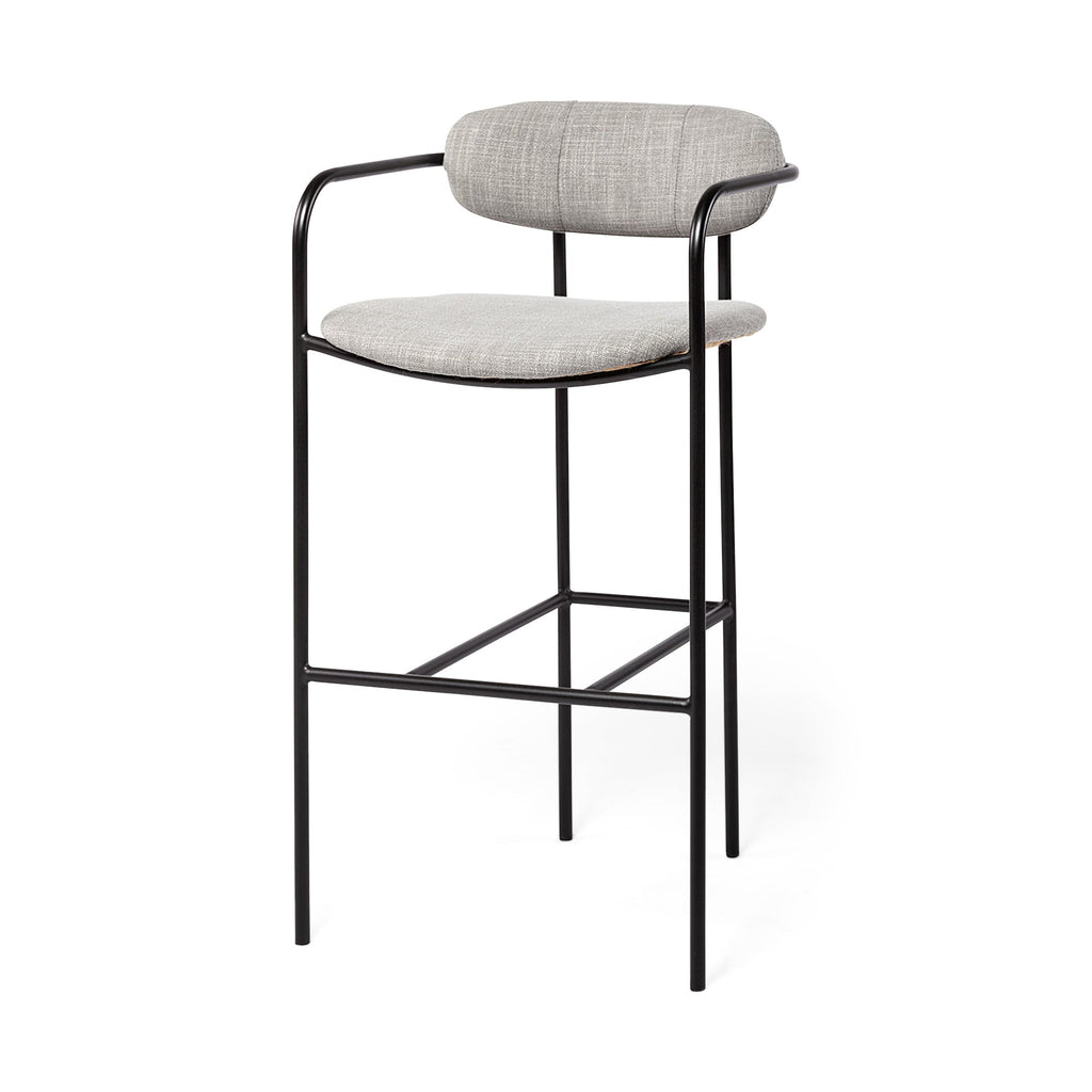 Mercana Parker 21.3" x 20.9" x 40" Metal Stool