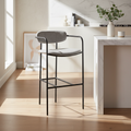 Mercana Parker 21.3" x 20.9" x 40" Metal Stool