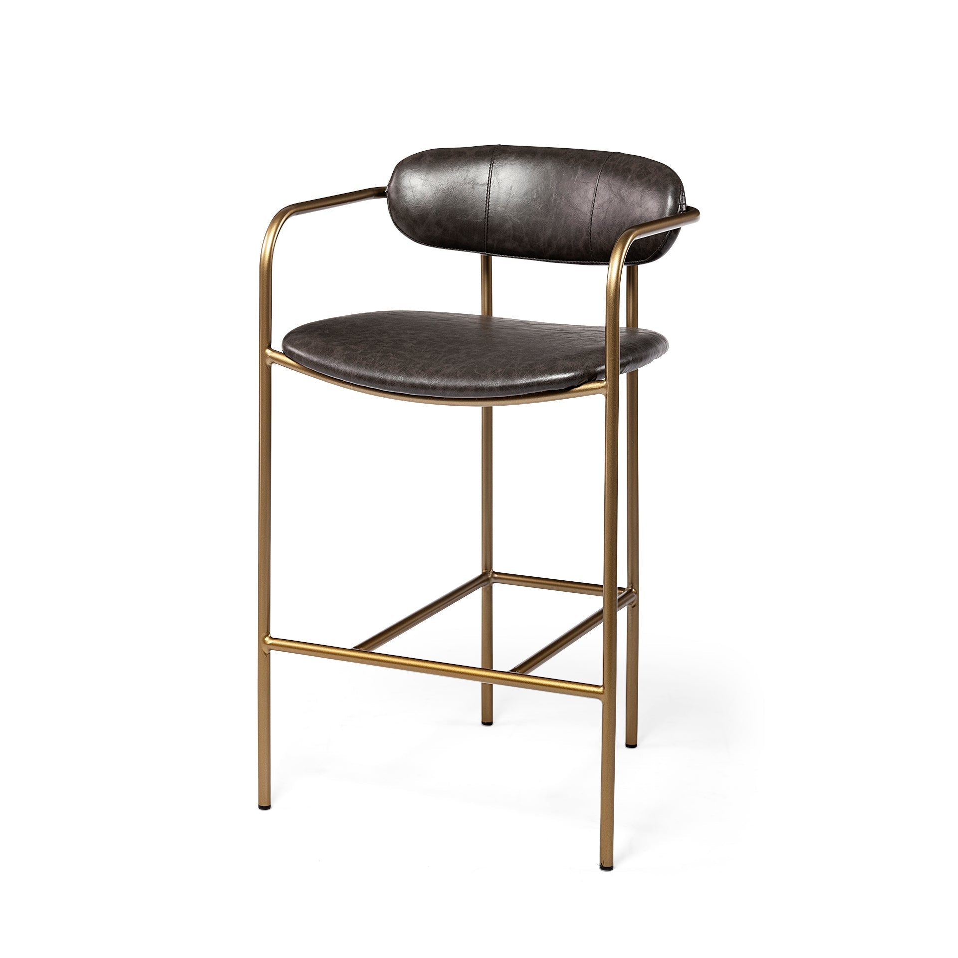 Mercana Parker 21.3" x 20.9" x 36" Metal Stool