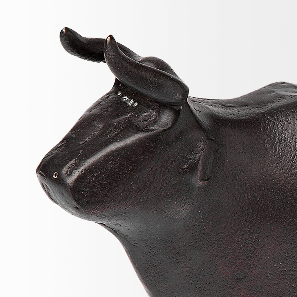 Mercana Taurus 9" x 4" x 6" Metal Decorative Object