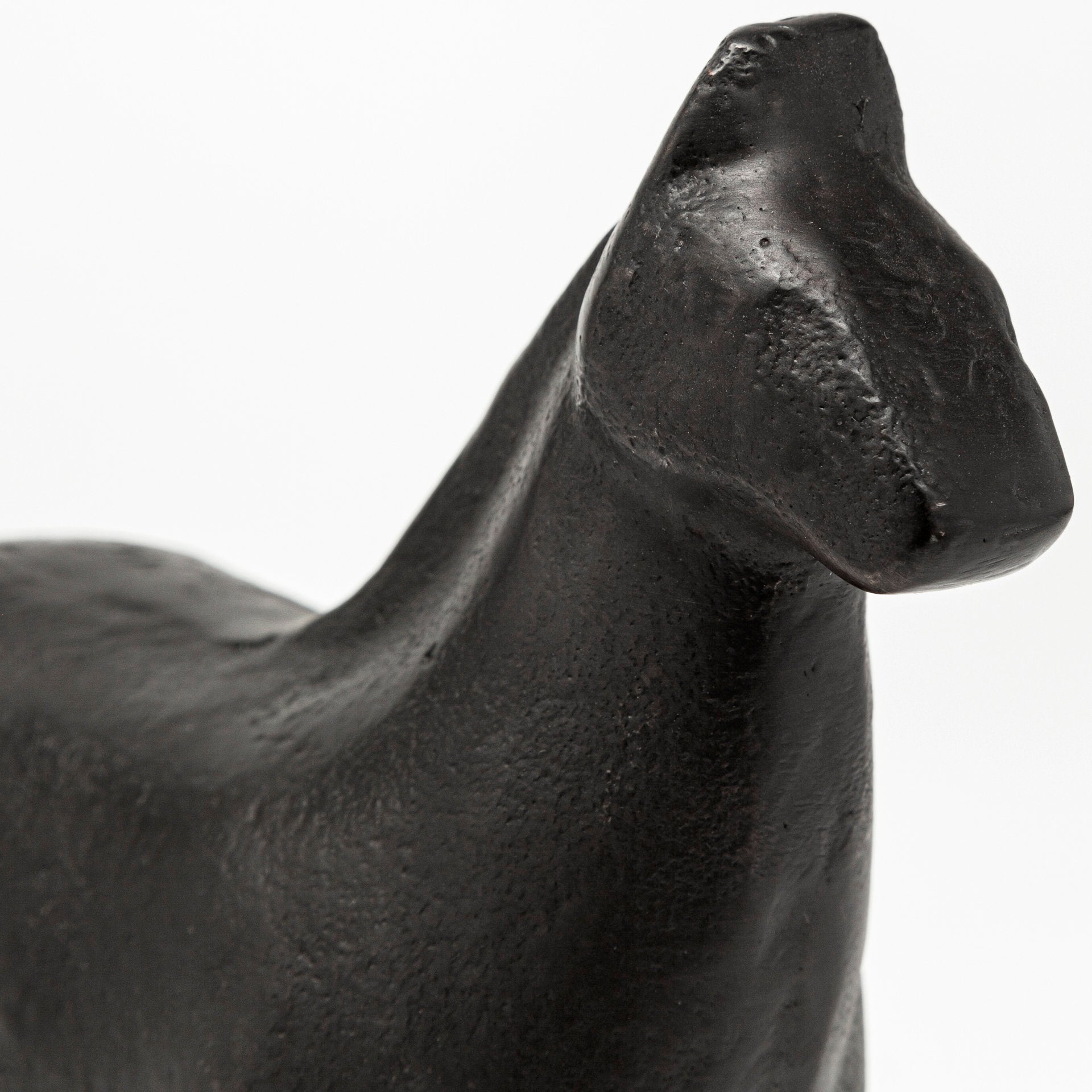 Mercana Sphynx 7" x 2.3" x 6" Metal Decorative Object