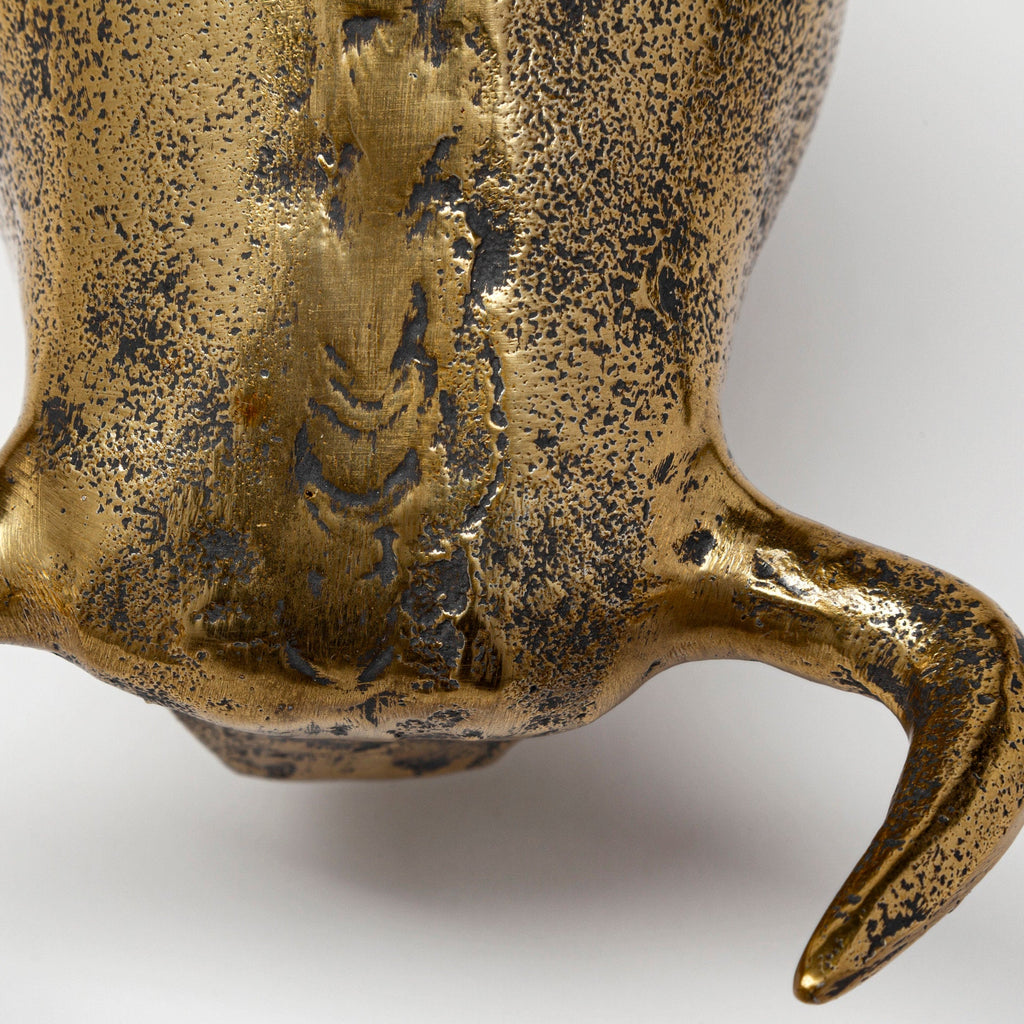 Mercana Tauro 9" x 4.3" x 5" Metal Decorative Object