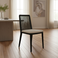 Mercana Clara 18.5" x 23" x 33.9" Solid Wood Dining Chair (Set of 2)