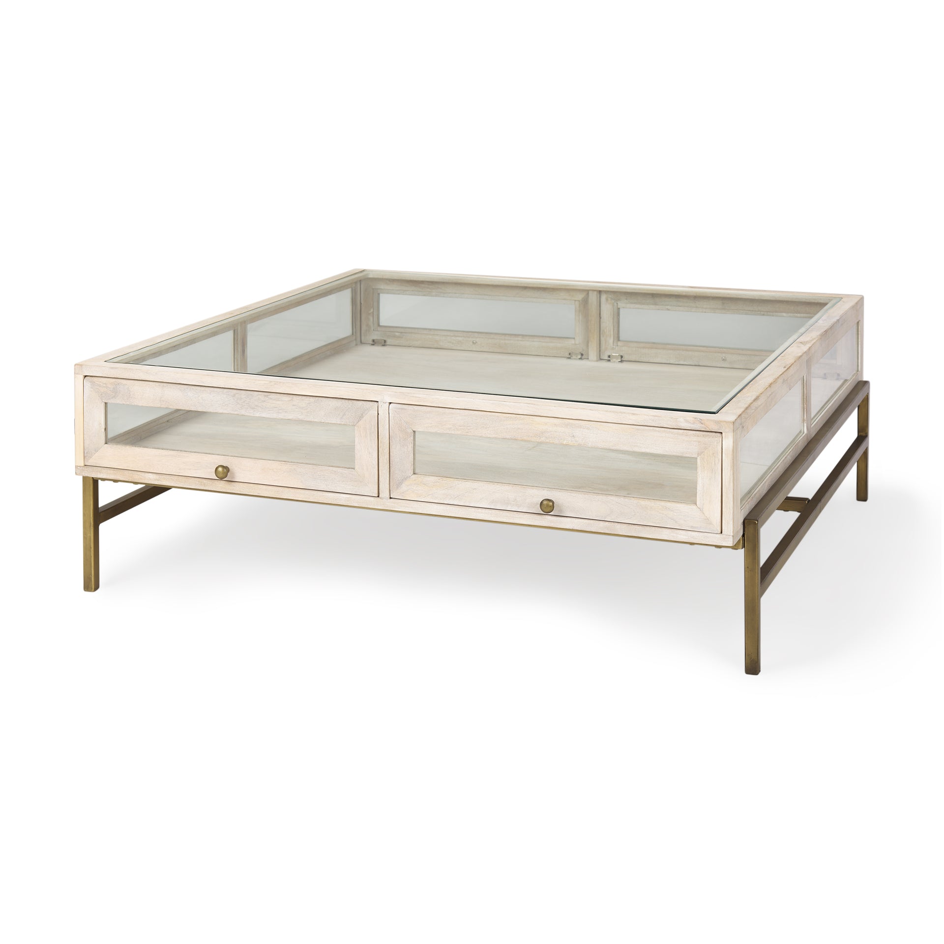 Mercana Arelius 43.5" x 43.5" x 15" Coffee Table