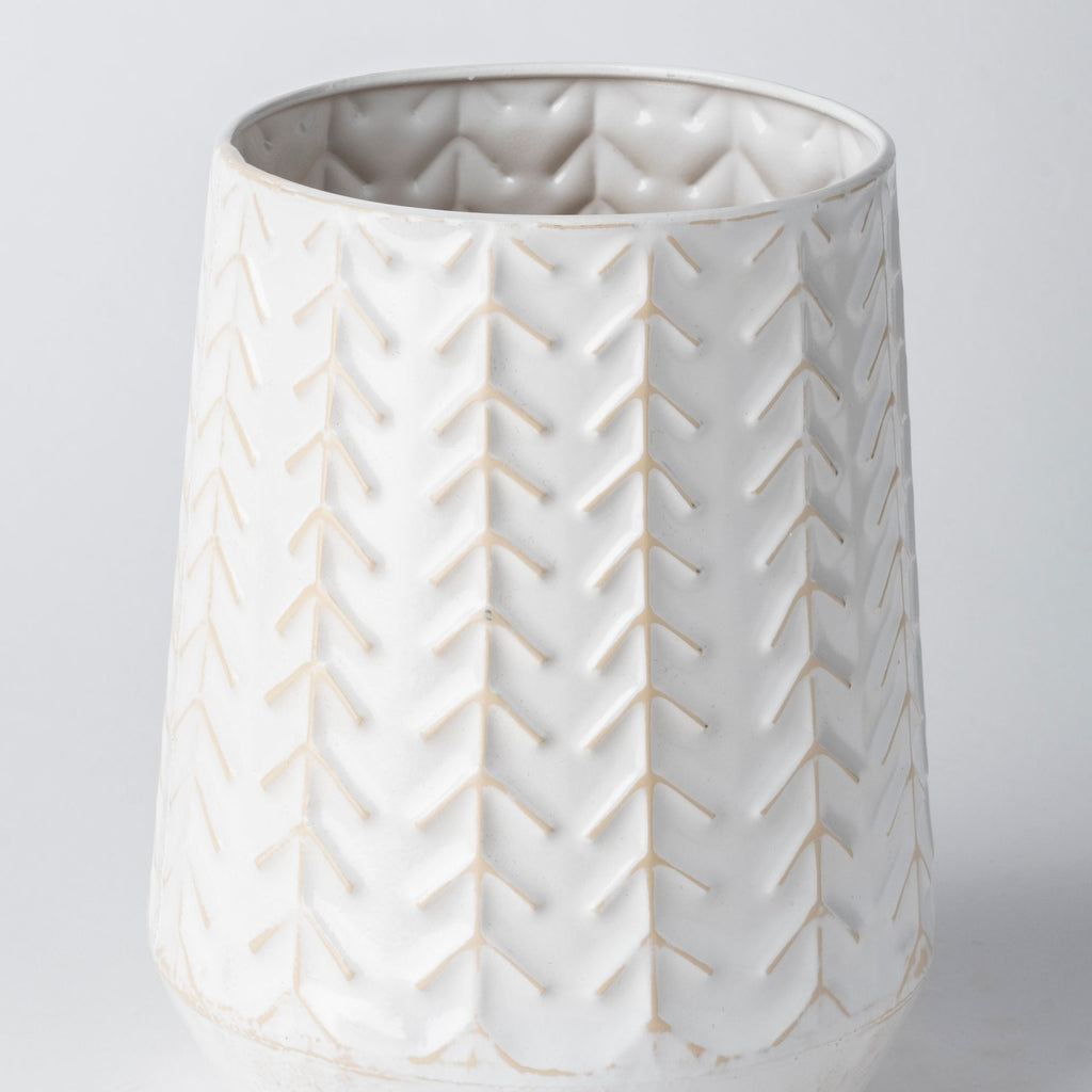 Mercana Gemma 7.1" x 7.1" x 9.3" Ceramic Vase