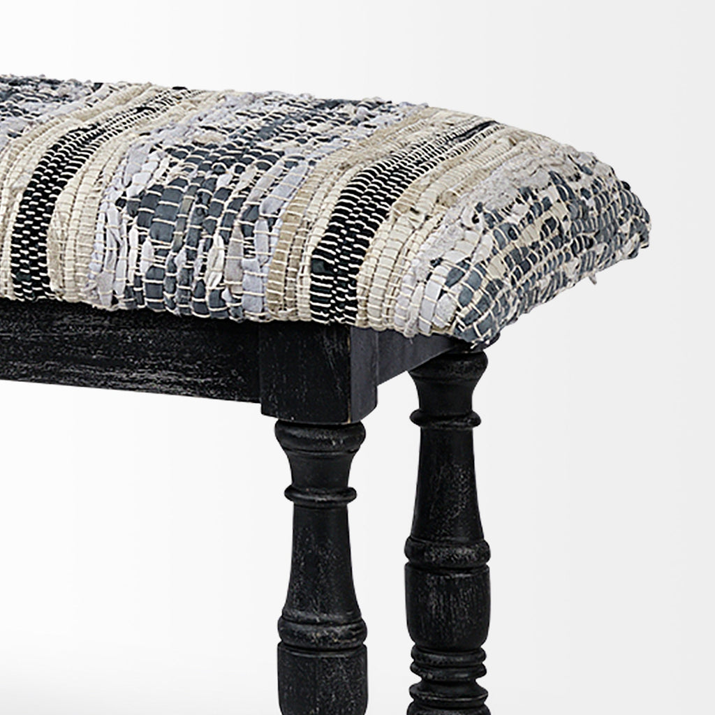 Mercana Denison 56" x 14.5" x 19" Upholstered Bench