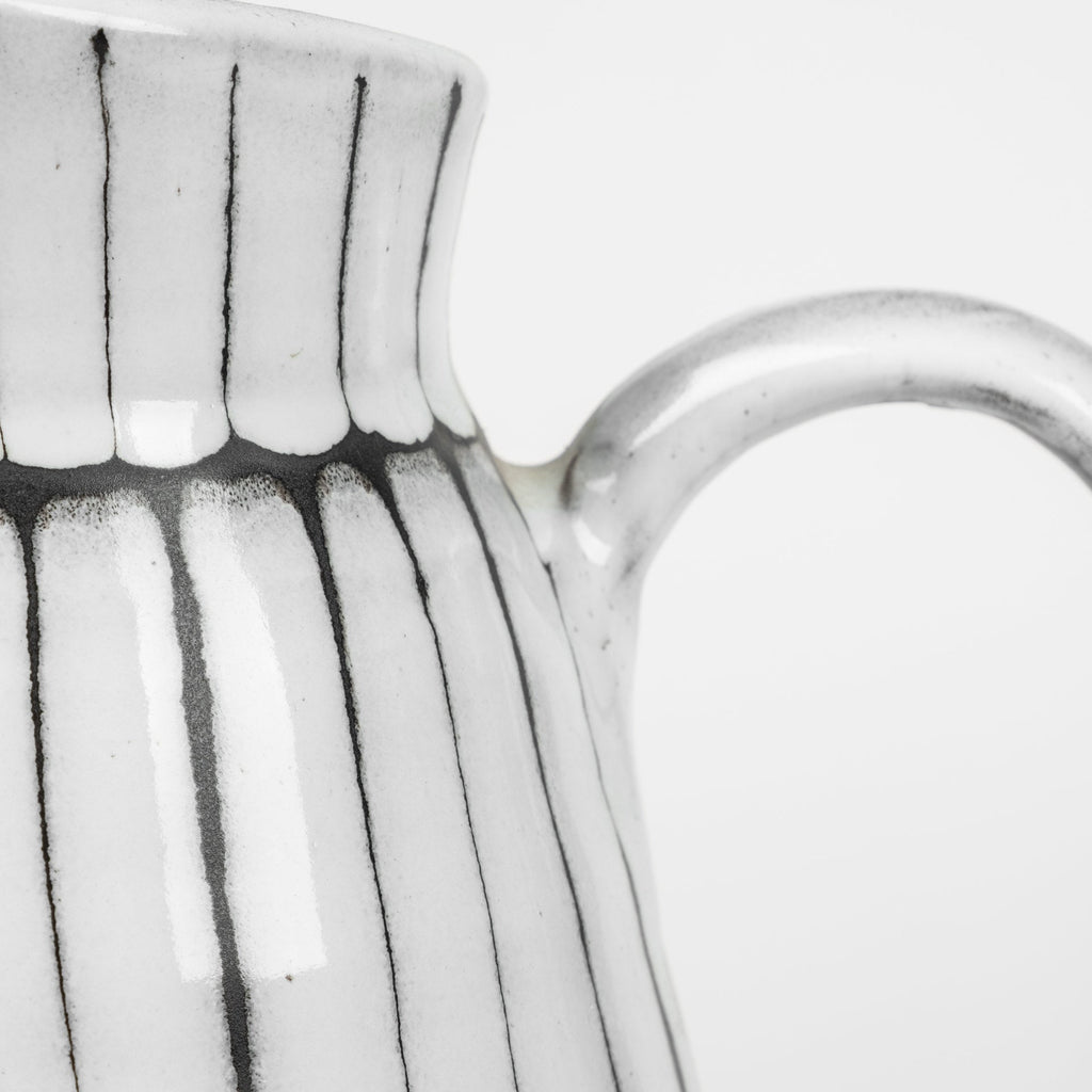 Mercana Lome 7.7" x 5.9" x 10" Ceramic Jug Vase