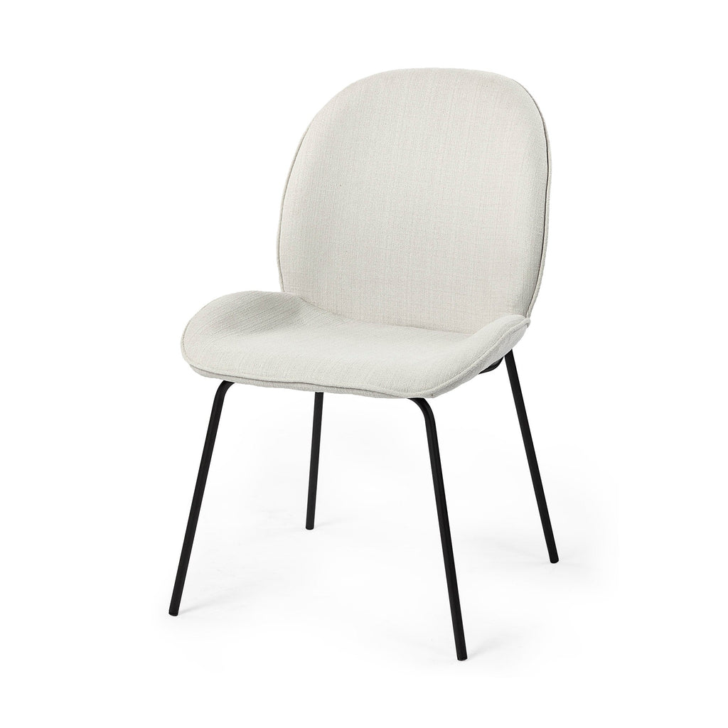 Mercana Inala 21.3" x 25.6" x 34.3" Metal Dining Chair (Set of 2)